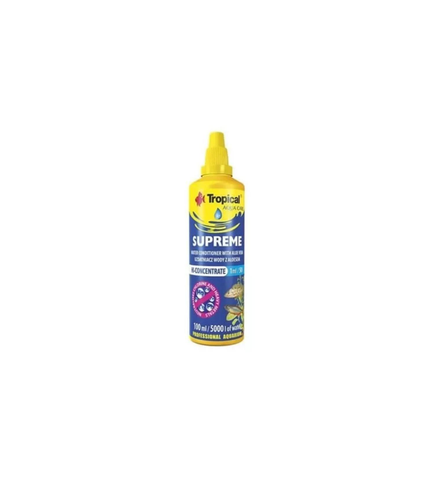 Tropical Supreme Aloe Vera Concentrate Tap Water Conditioner 100 ml