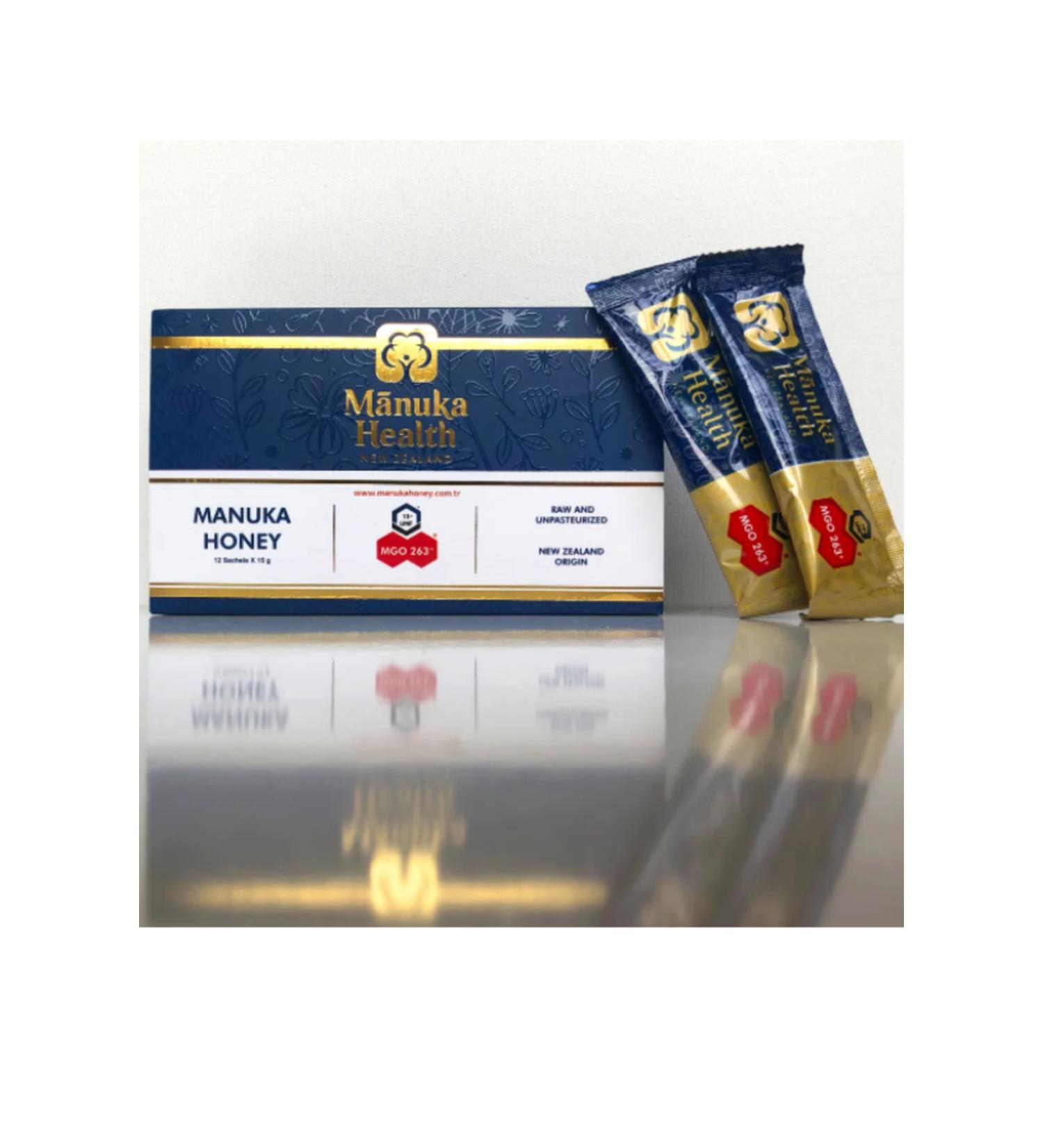 Manuka 12 x 15gr Herbal Honey Paste Mgo 263 New Zealand Power - Buy Online on GoSupps.com