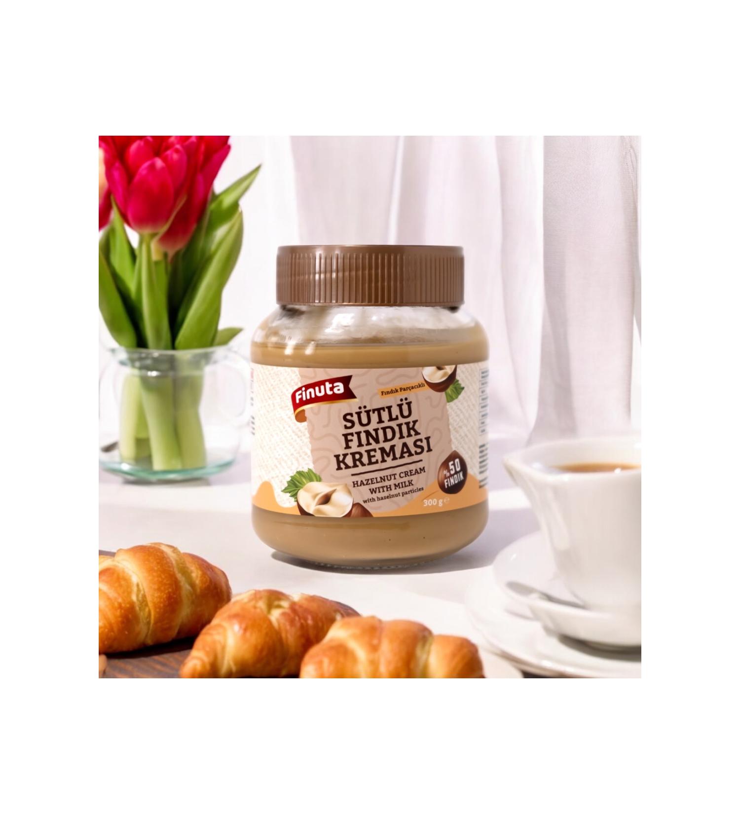FINUTA MILK HAZELNUT CREAM P HAZELNUT 300 GR