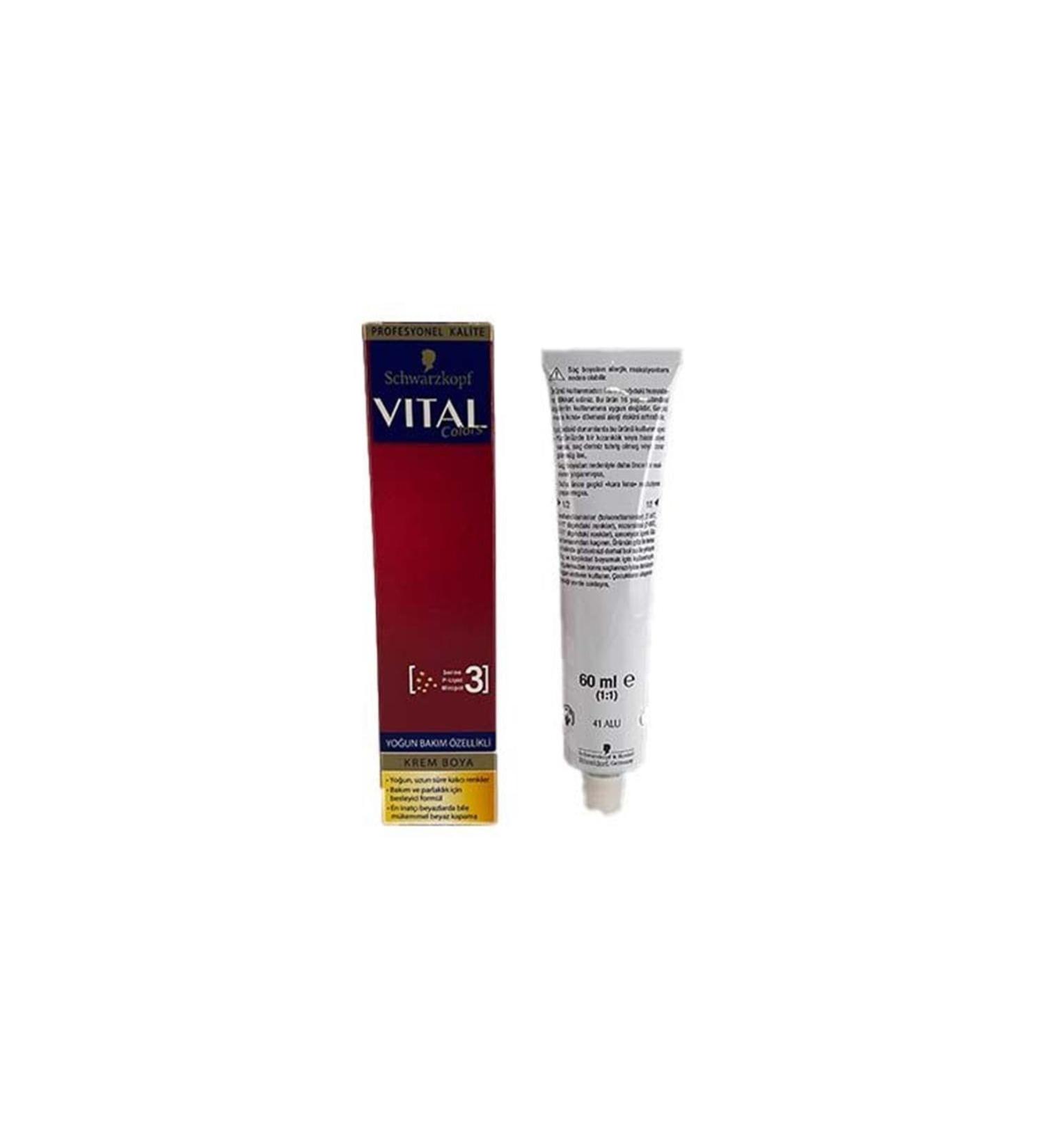 Vital Colors Cream Hair Dye P-11 Dark Silver