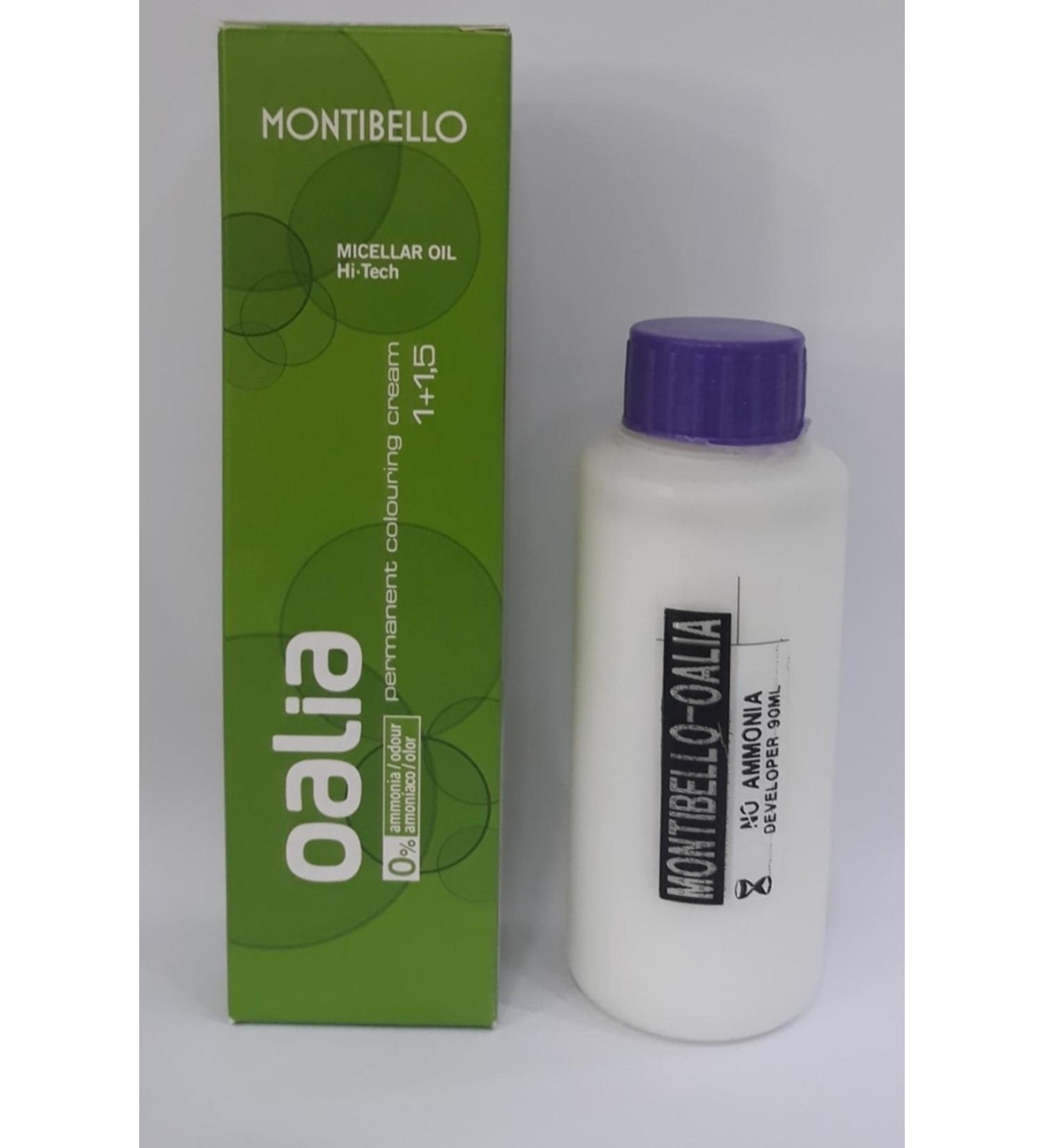 Montibello Ammonia-Free Hair Dye 60 Ml + Oxidant 90 Ml No:7.36