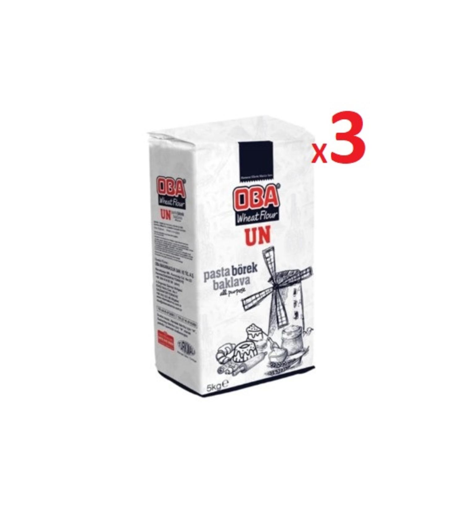 OBA Flour Pastry Borek 3 X 5 Kg