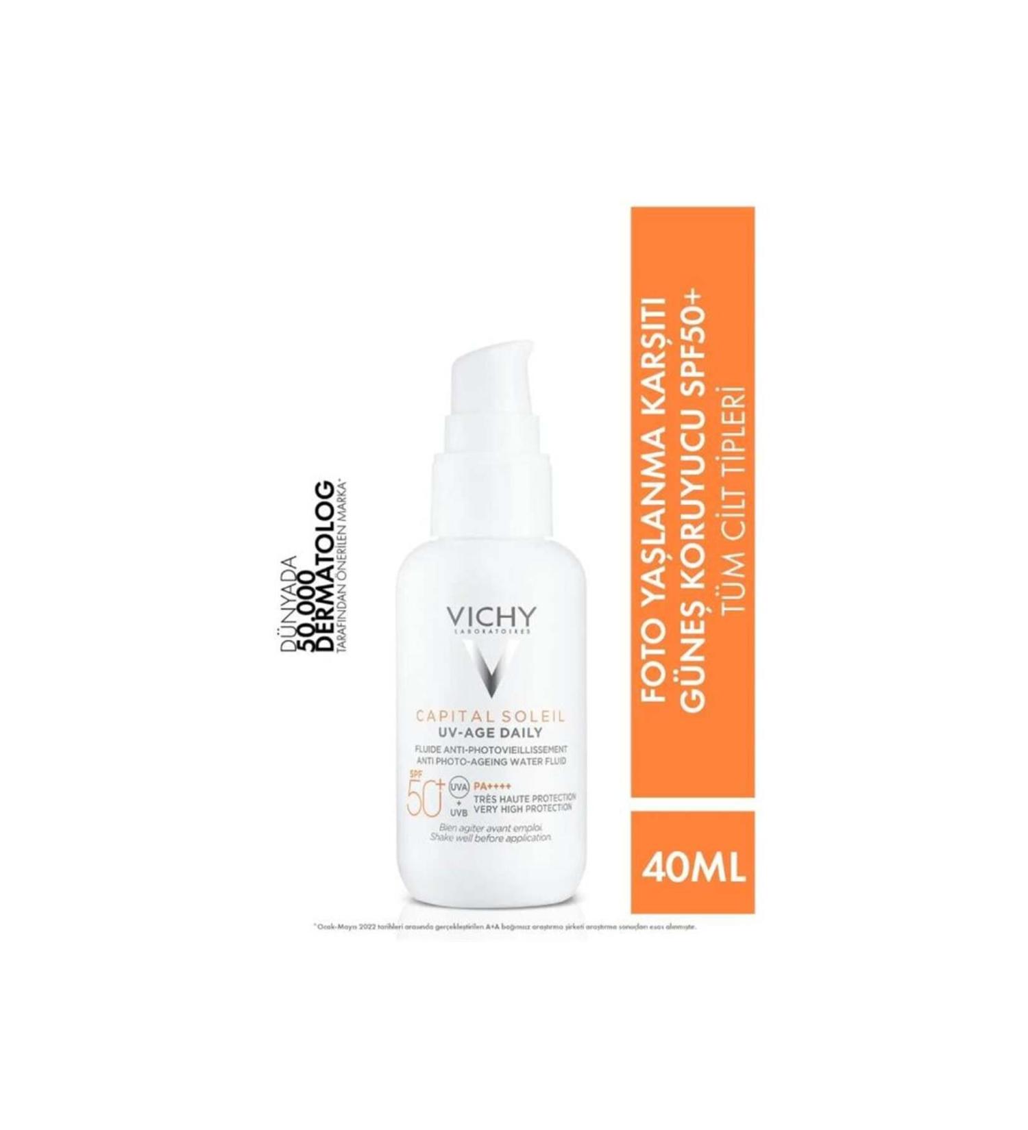 Vichy Capital Soleil Uv Age Daily Spf50+ 40 Ml