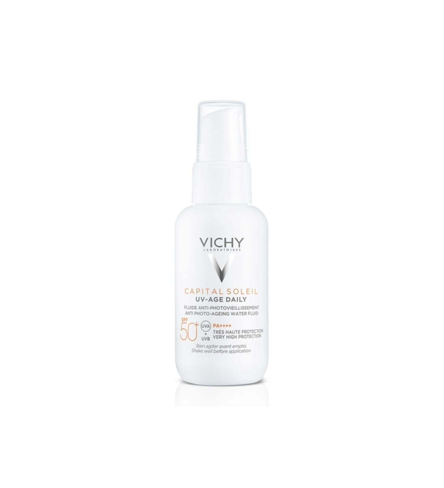 Vichy Capital Soleil UV Non-sticky Oily White Marking Anti-Aging Sun Cream SPF 50 40 ml