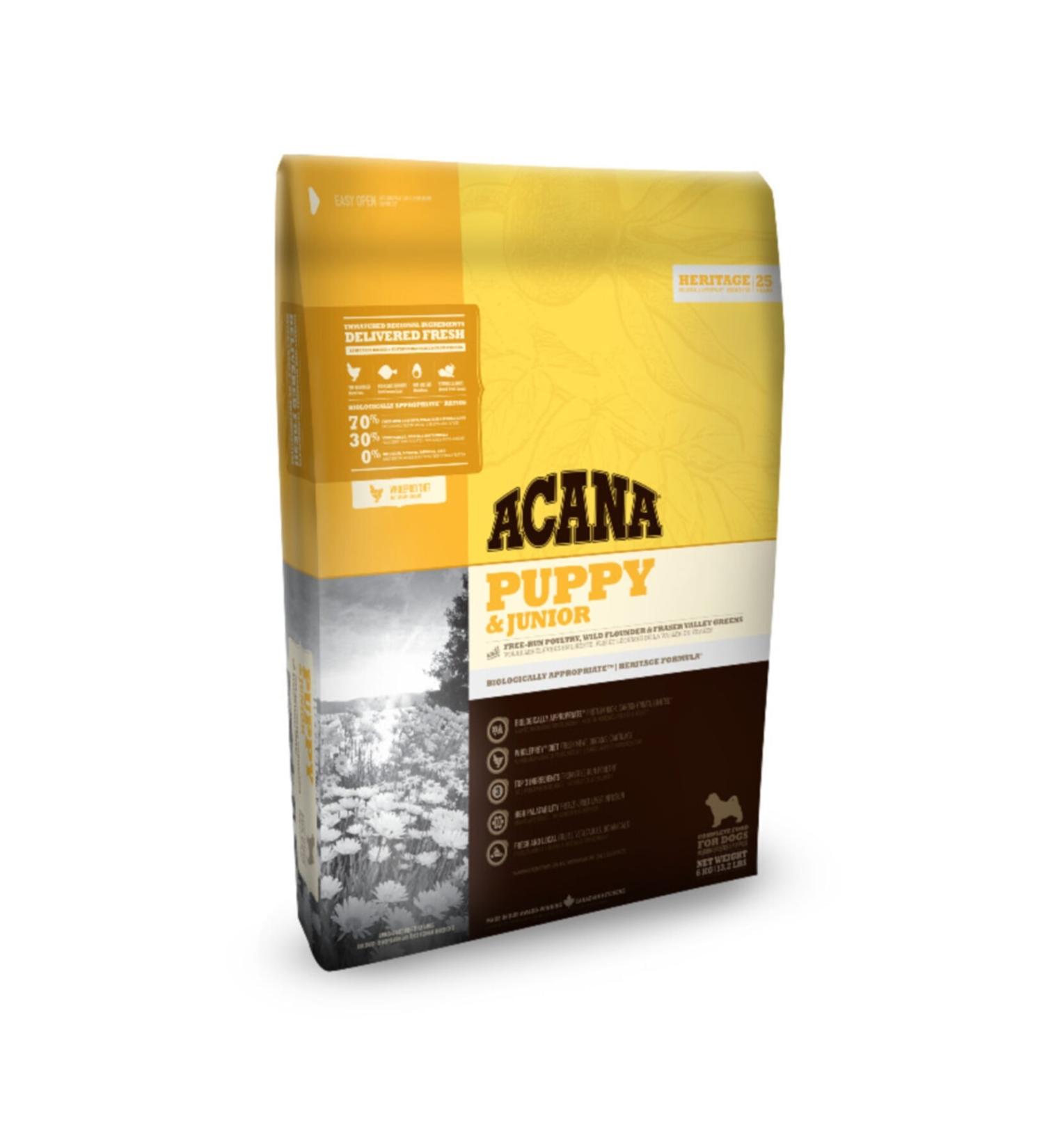 Acana Heritage Puppy Junior Puppy Food 2 Kg - Petshopundan