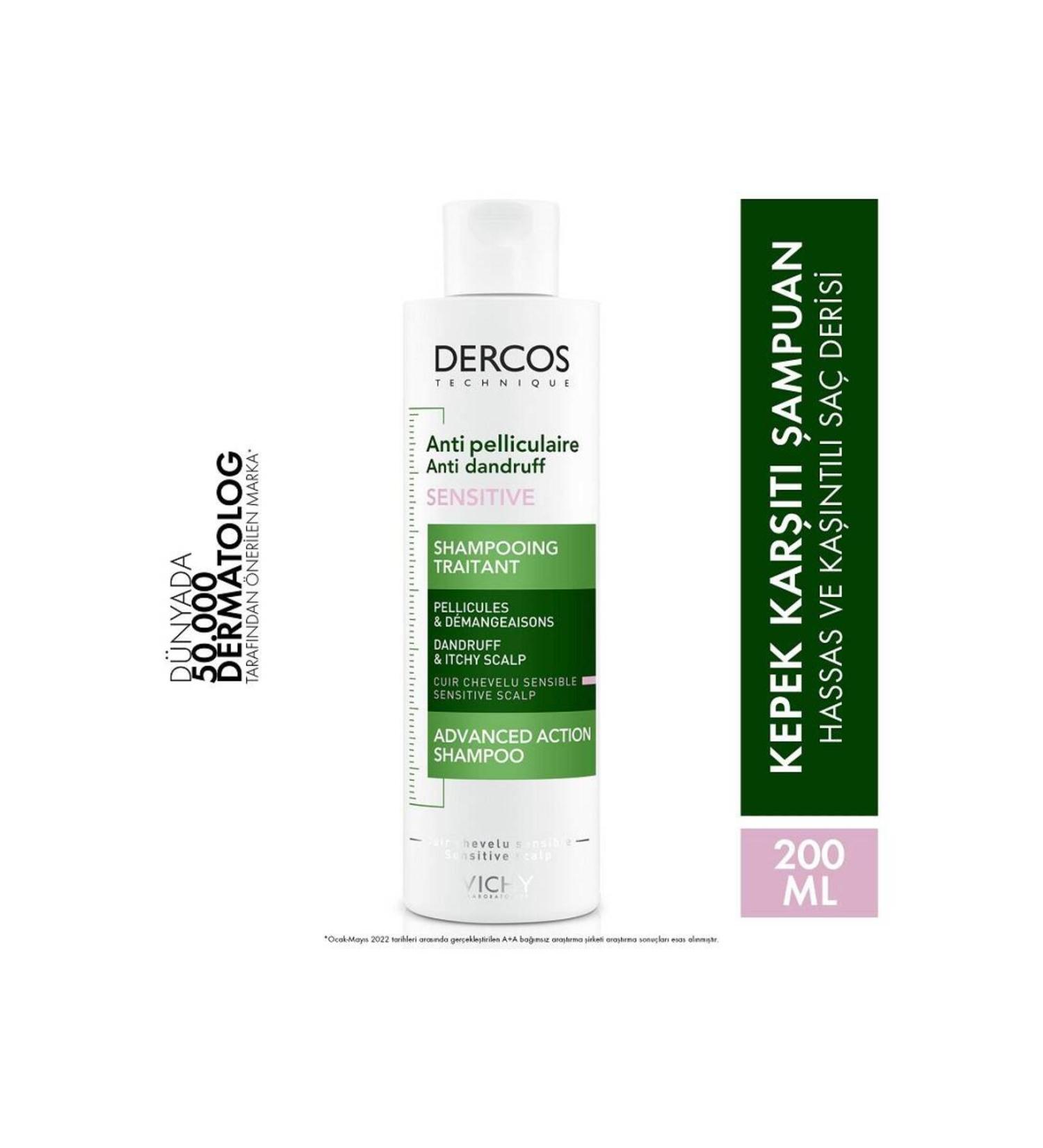 Vichy Dercos AntiDandruff Sensitive Shampoo 200ml