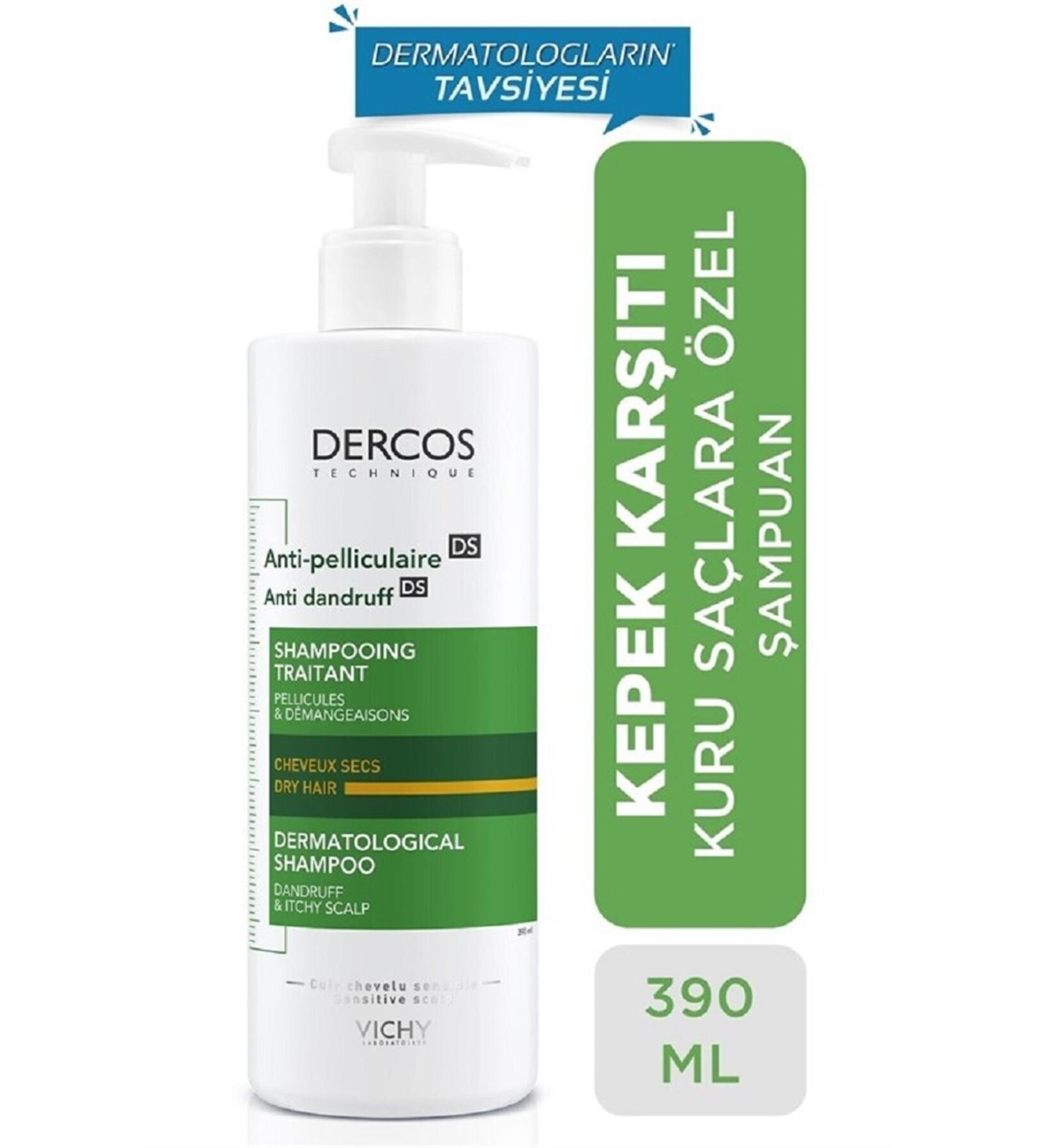 Vichy Dercos Anti-Dandruff Shampoo for Dry Hair Anti-Dandruff 390 ml