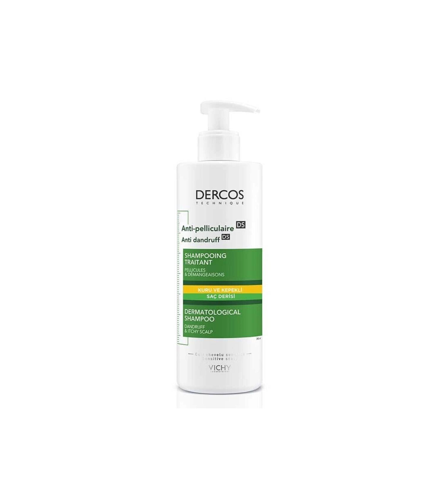Vichy Dercos Anti Dandruff Anti-Recurrent Dandruff Shampoo for Dry Hair 390 ml Repair170