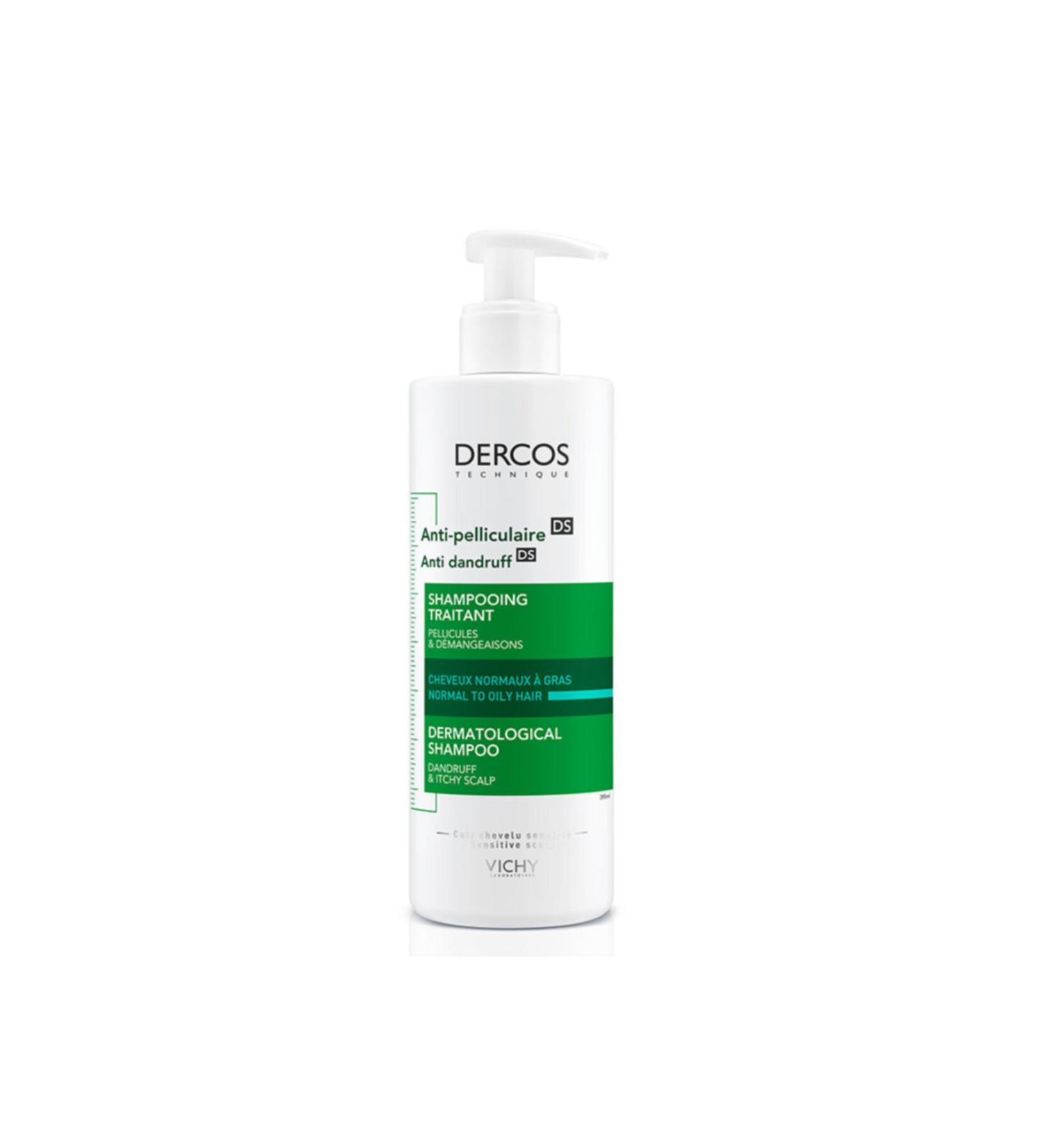 Vichy Dercos Anti Dandruff Anti Dandruff Shampoo 390 Ml - Normal and Oily Hair