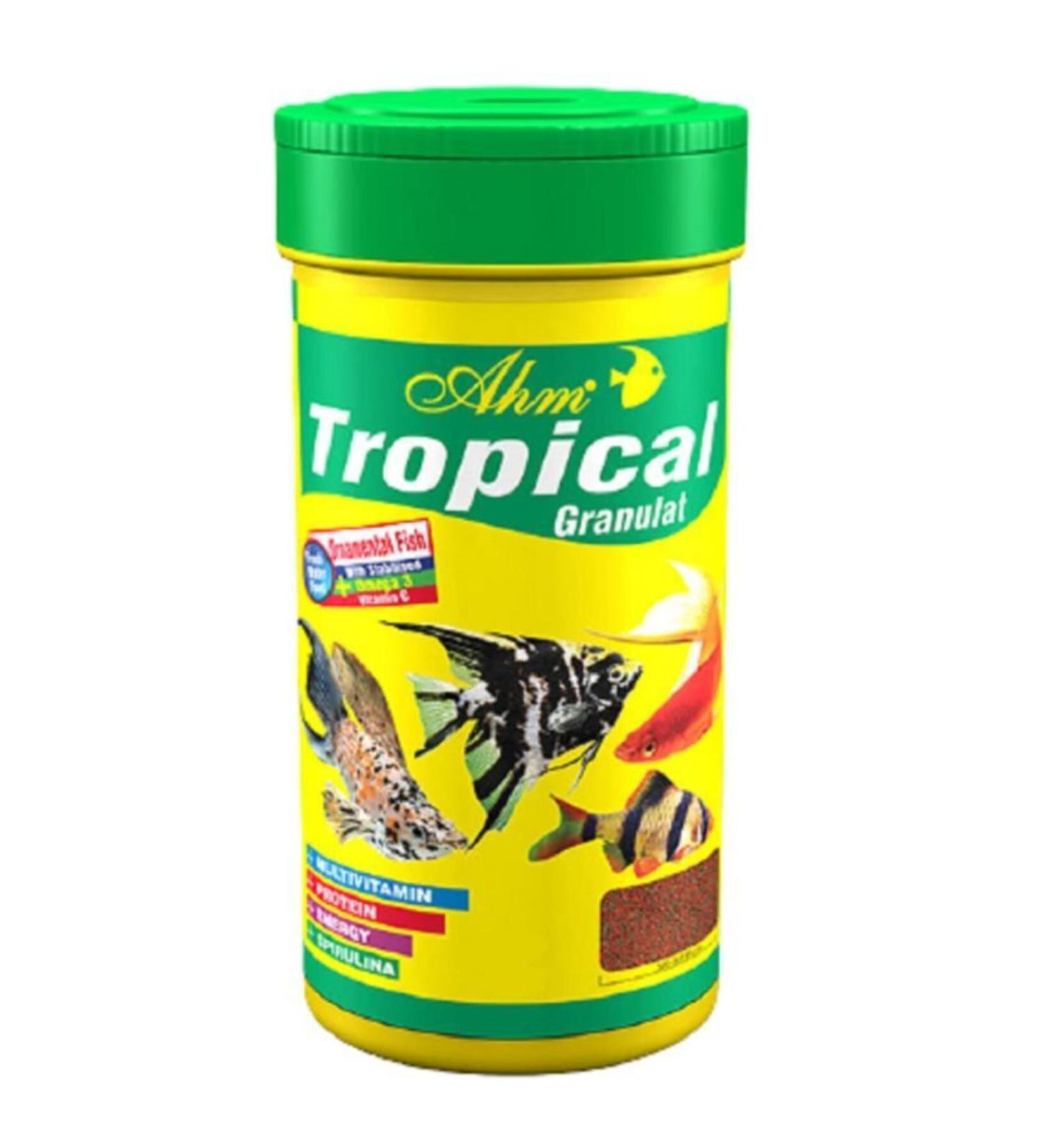 Ahm Tropical Granulat Aquarium Fish Food Bucket 3 Kg