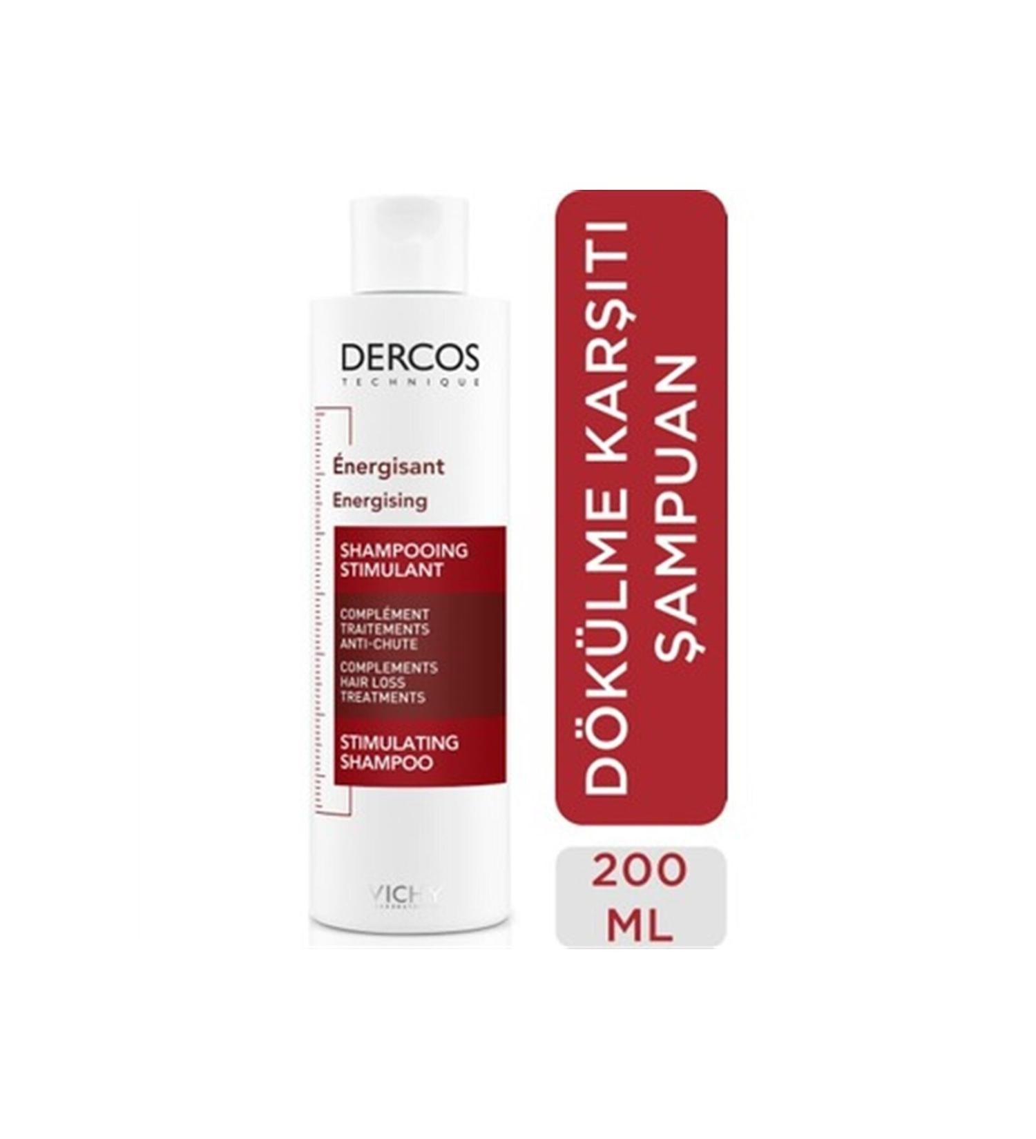 Vichy Dercos Energisant Shampoo Anti-Hair Loss 200 ml