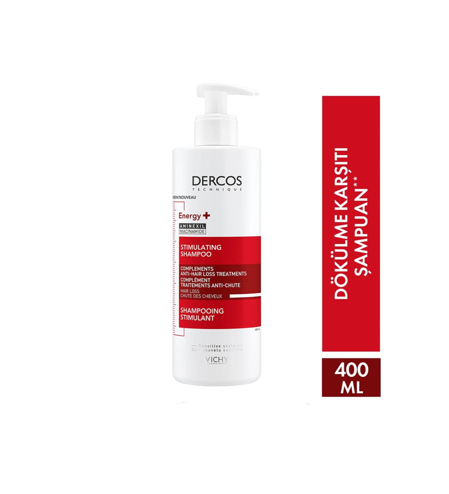 Vichy Dercos Energy Anti Hair Loss Shampoo 390ml