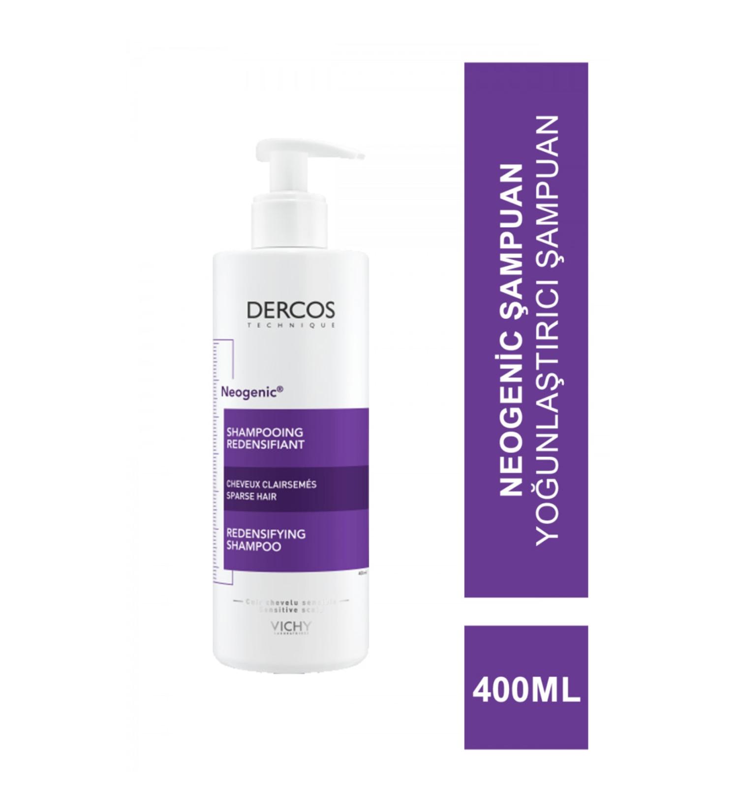 Vichy Dercos Neogenic - Hair Thickening Shampoo for Fine and Weak Hair 400 ml