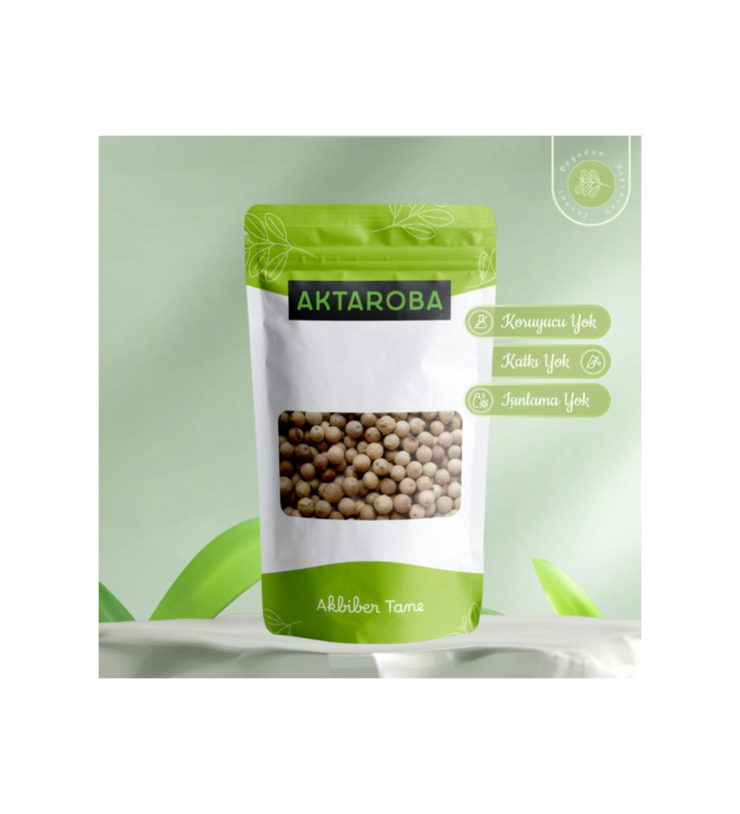 Aktaroba White Pepper Grain 100GR
