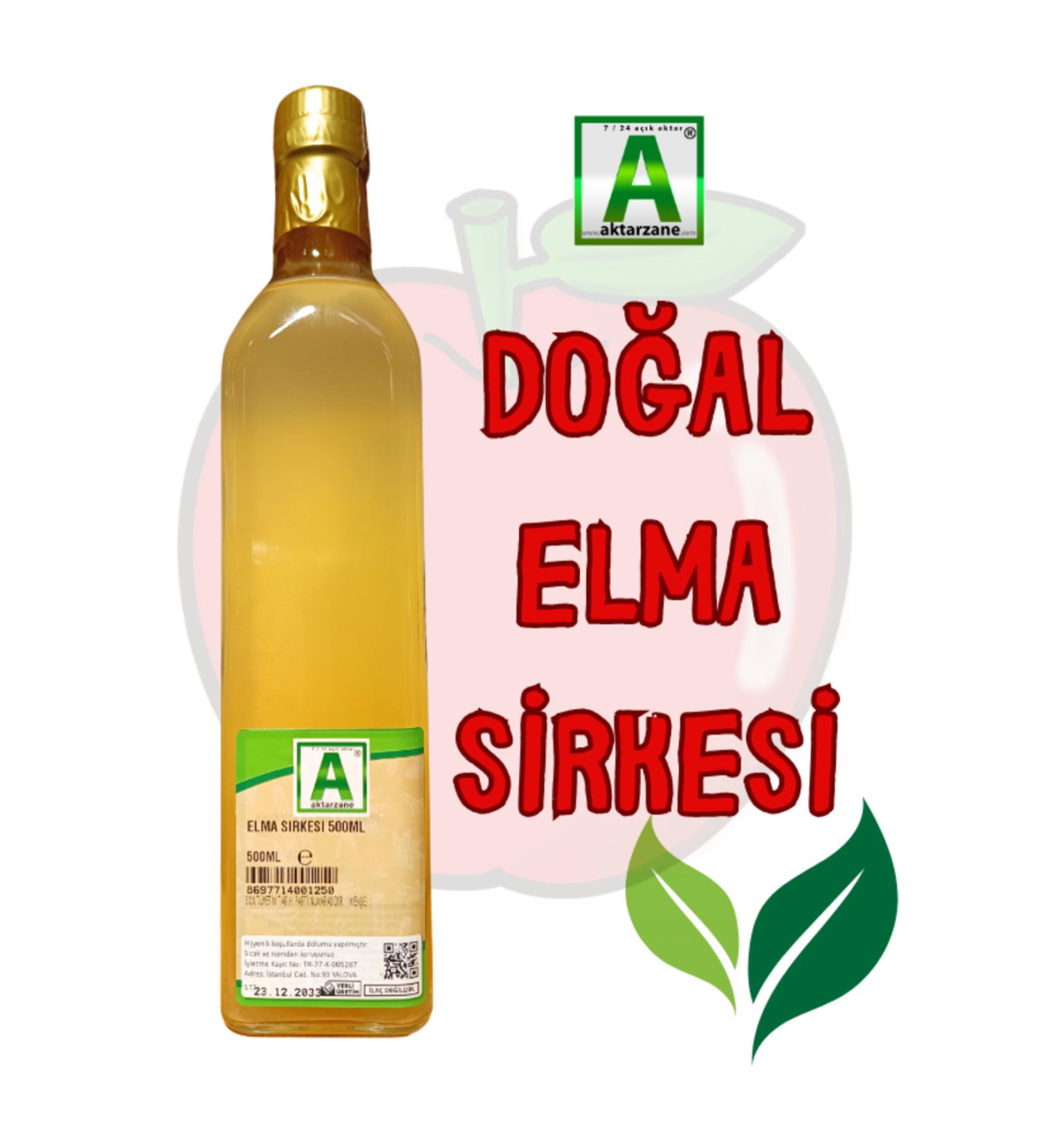 Aktarzane Apple Cider Vinegar Natural Homemade Vinegar Advantageous Size 500ml