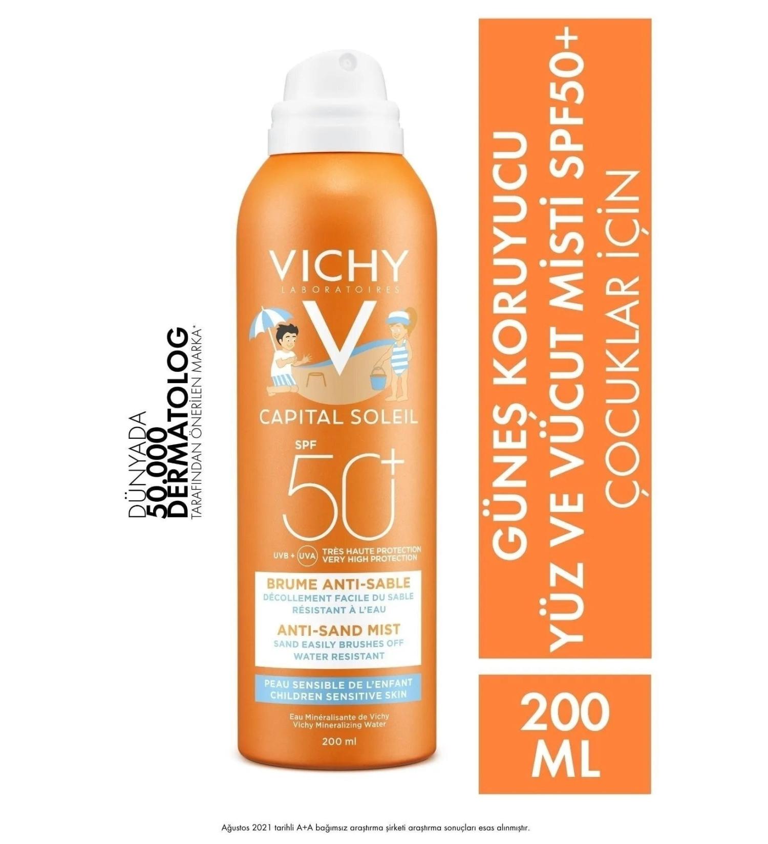 Vichy High Protection Children's Sun Cream Spray 200ml* Capital Soleil SPF 50