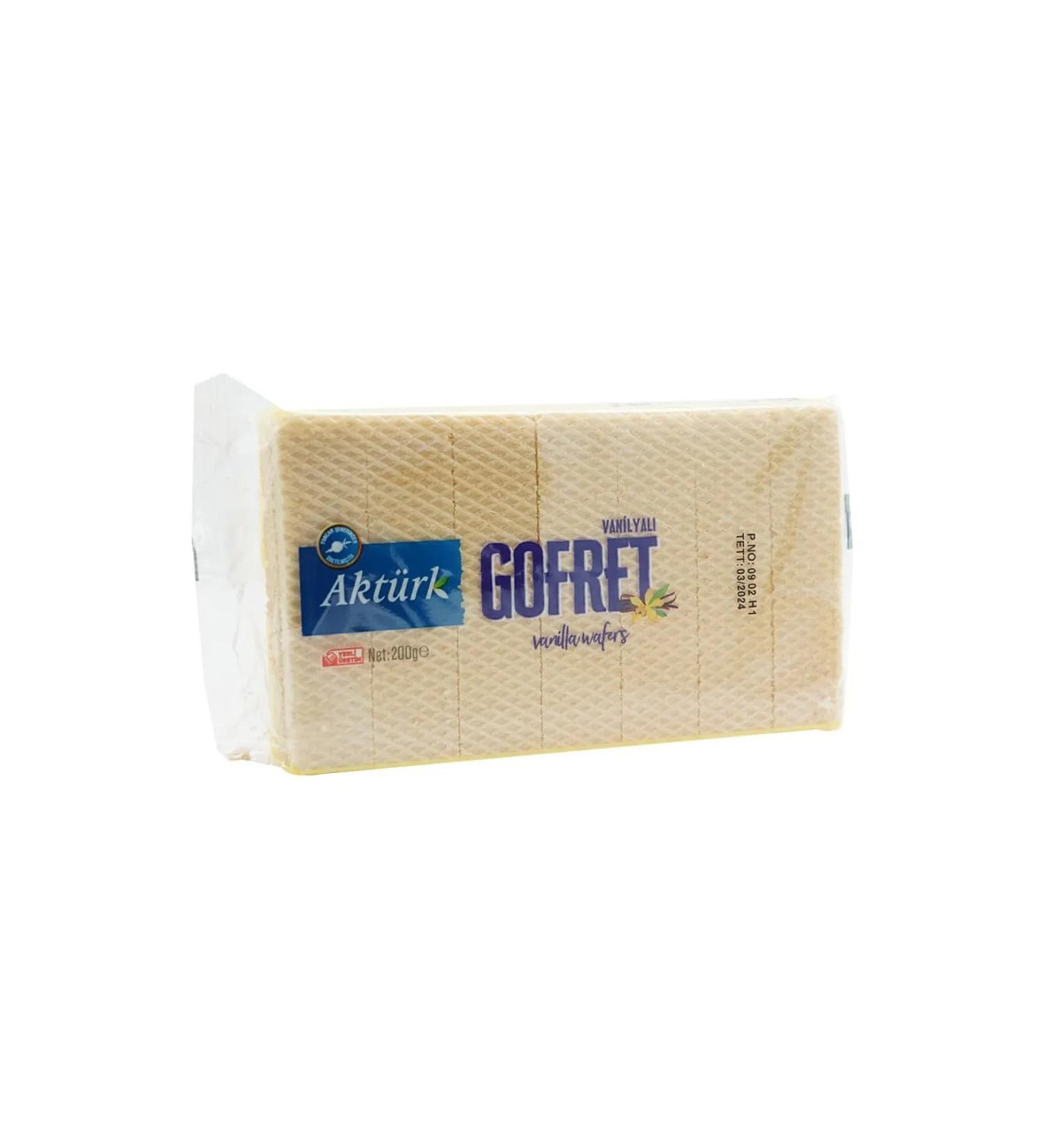 Akt rk 6 Pieces 200 Gr Vanilla Wafer 200 gr X 6
