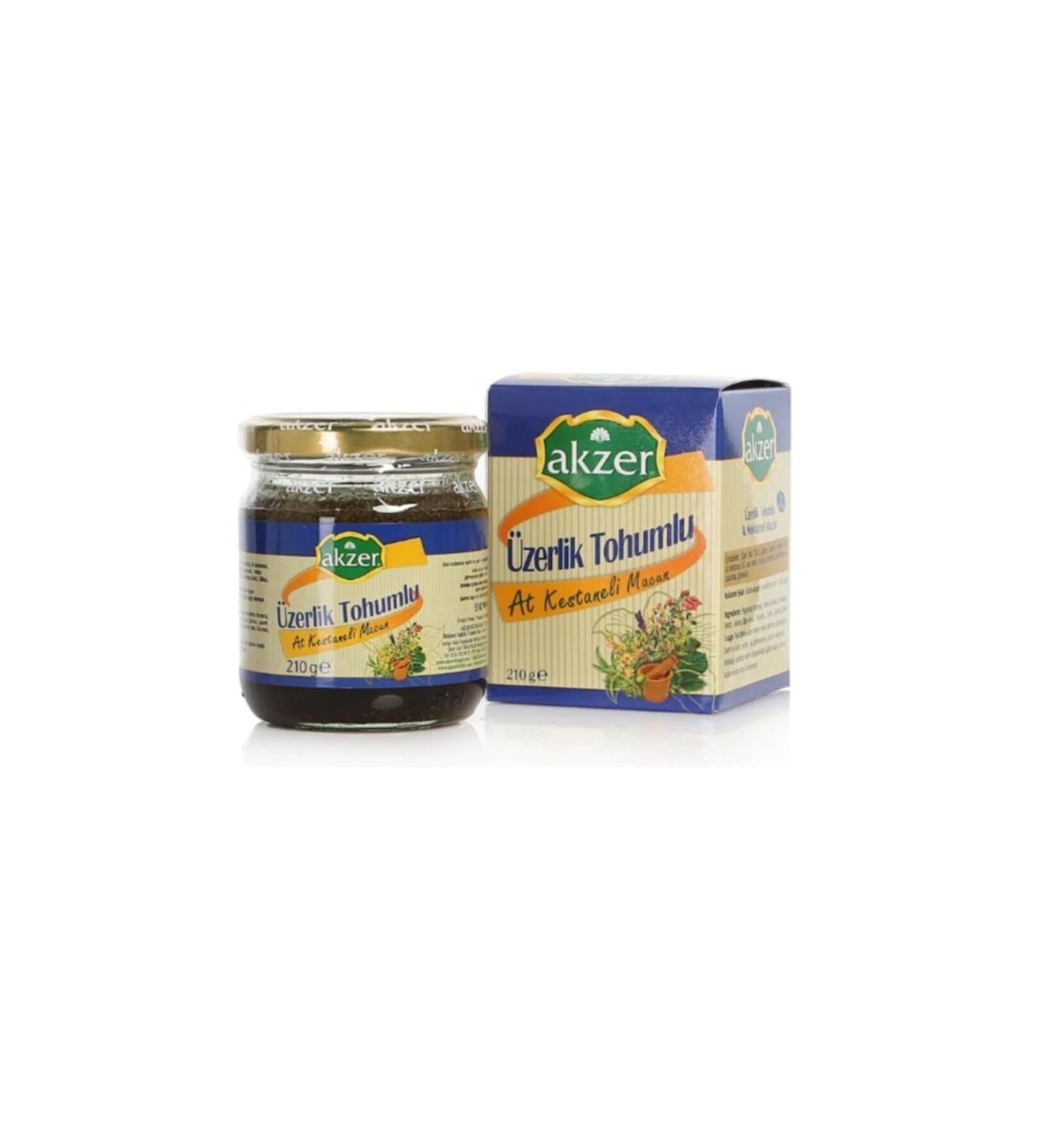 Akzer Peganum Harmala Seed Horse Chestnut Paste 210 gr