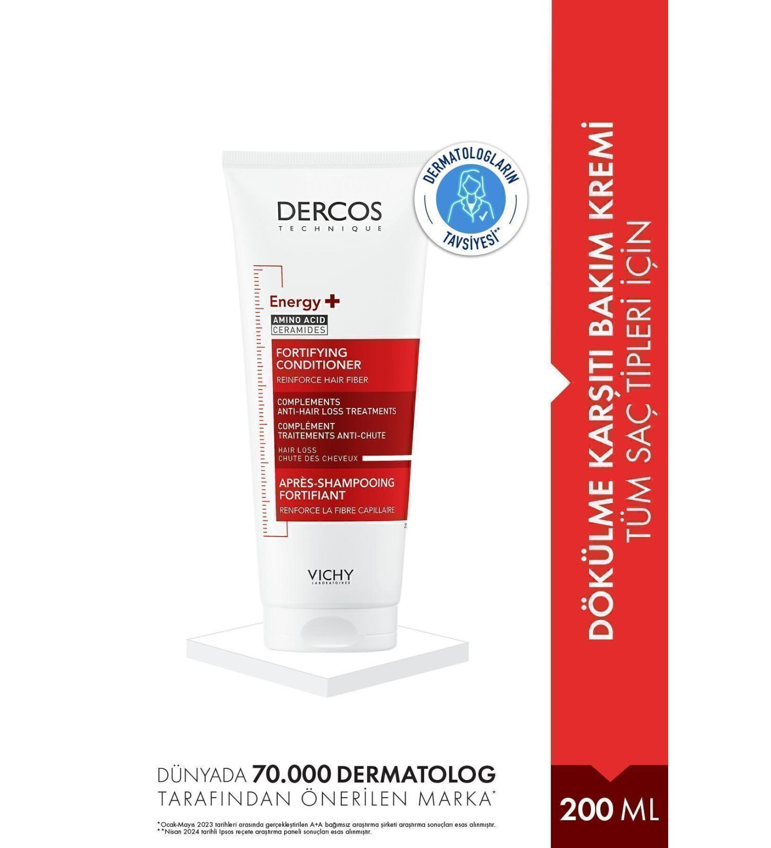 Vichy Instant Revitalizing Conditioner Against Hair Loss Easy Combing Strengthening Passi.4755