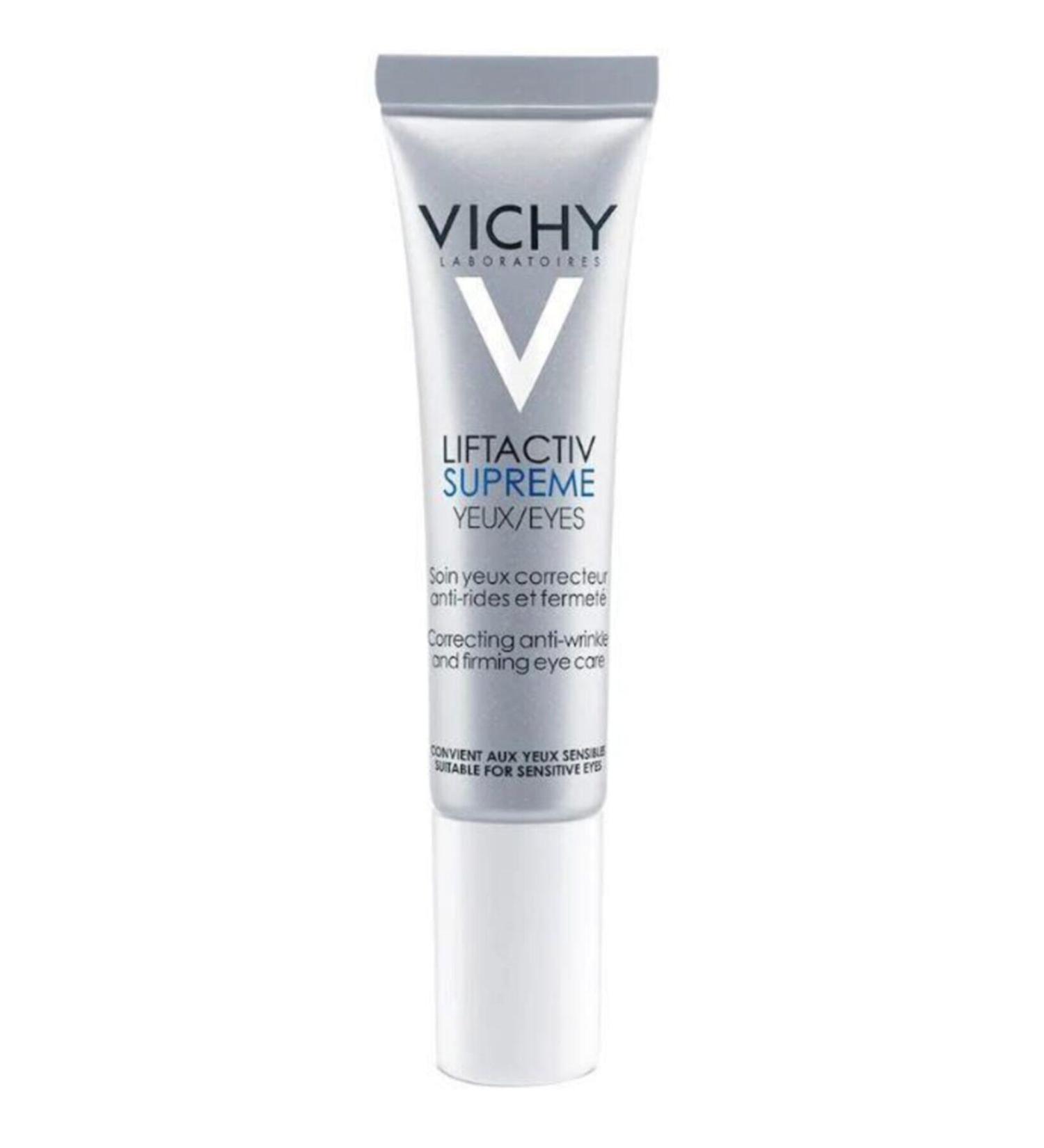 Vichy Liftactiv Anti-Wrinkle Crow's Feet Under-Eye Bags and Dark Circles Effective Anti-Eye Cream 15 ml