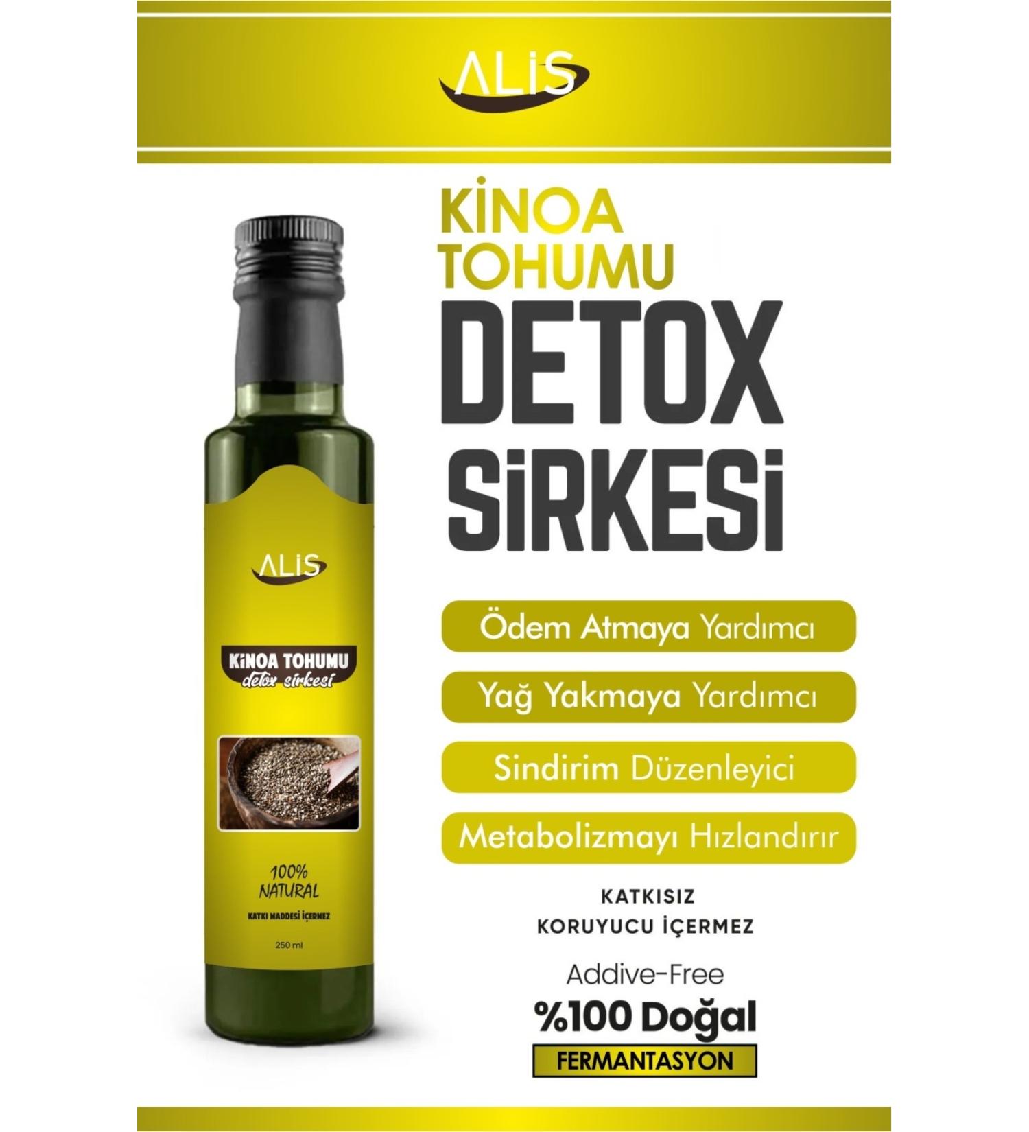 AL SBEAUTY Quinoa Detox Vinegar Helps to Lose Weight Eliminate Edema and Lose Weight Naturally - Buy Online on GoSupps.com