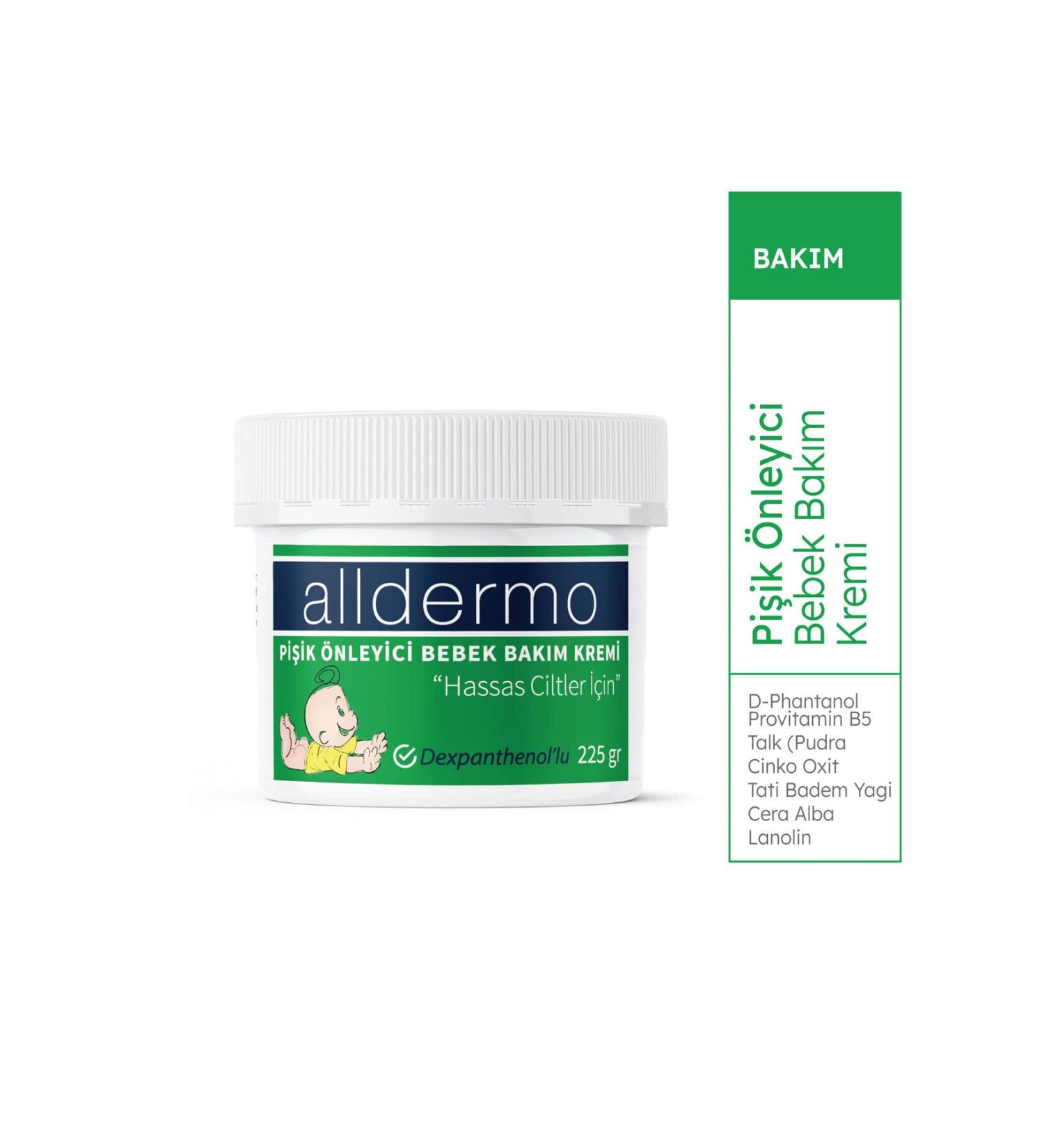 Alldermo Diaper Rash Prevention Cream 225 gr