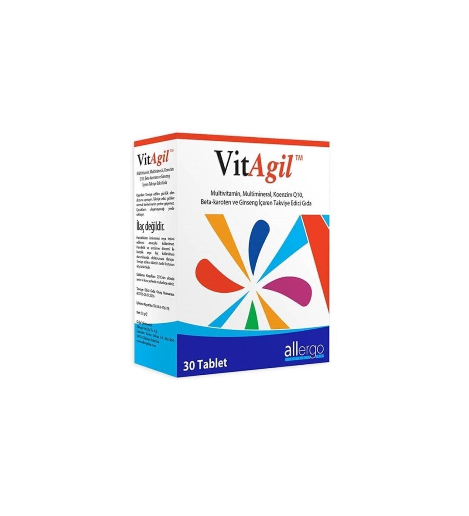 Allegro Vitagil 30 Tablets