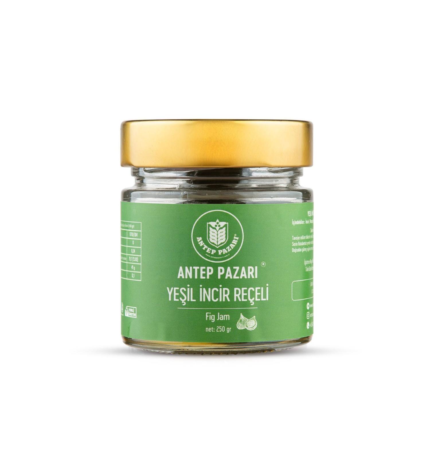 Antep Bazaar GREEN FIG JAM - HOME MADE - 250 GR - Buy Online on GoSupps.com