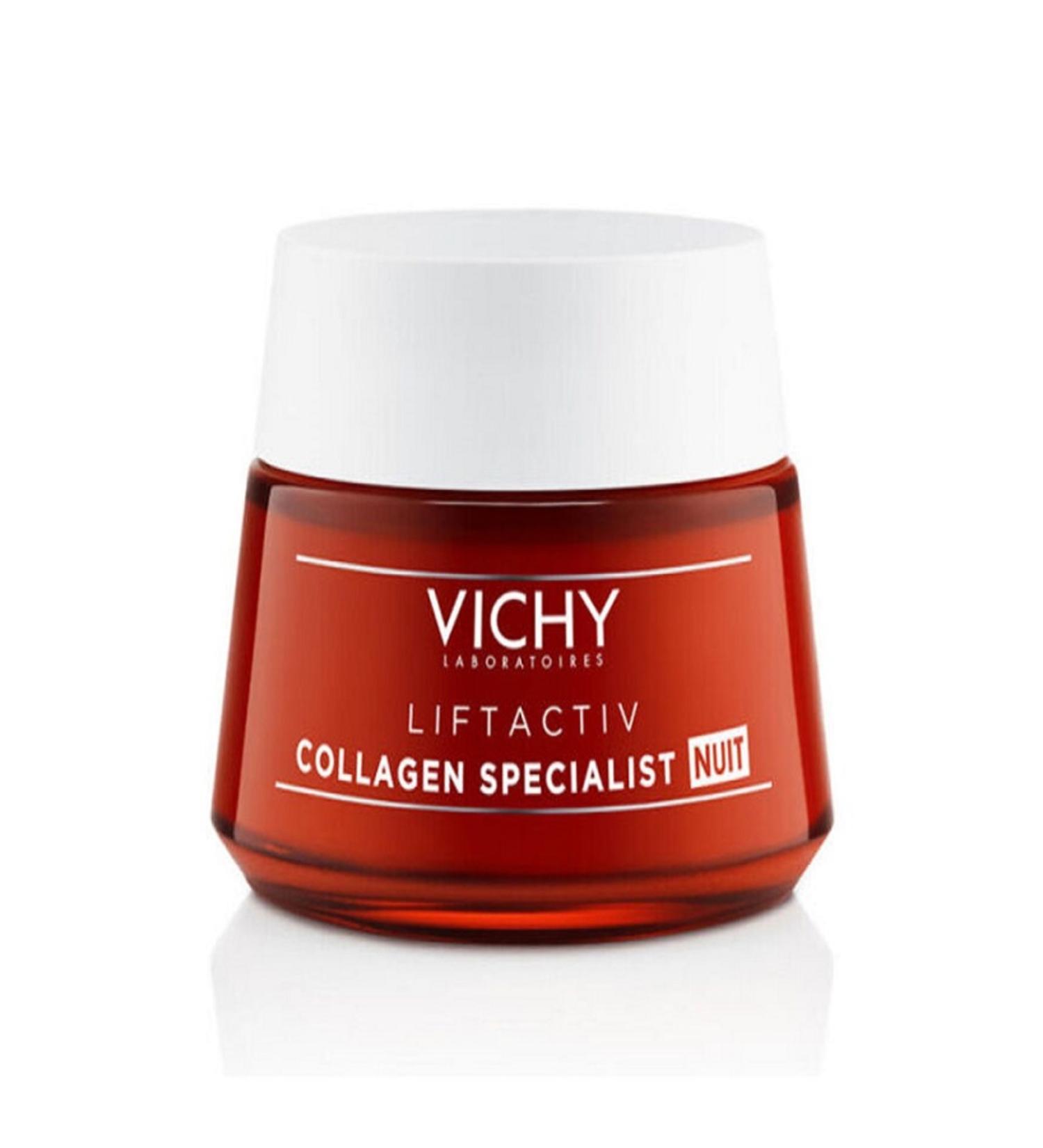 Vichy Liftactiv Collagen Specialist - Anti-Aging Night Care Cream 50ml