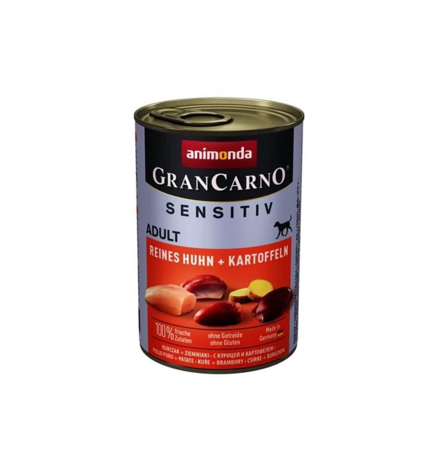 Animonda Gran Carno Senior Canned Lamb Meat for Old Dogs 400 Gr