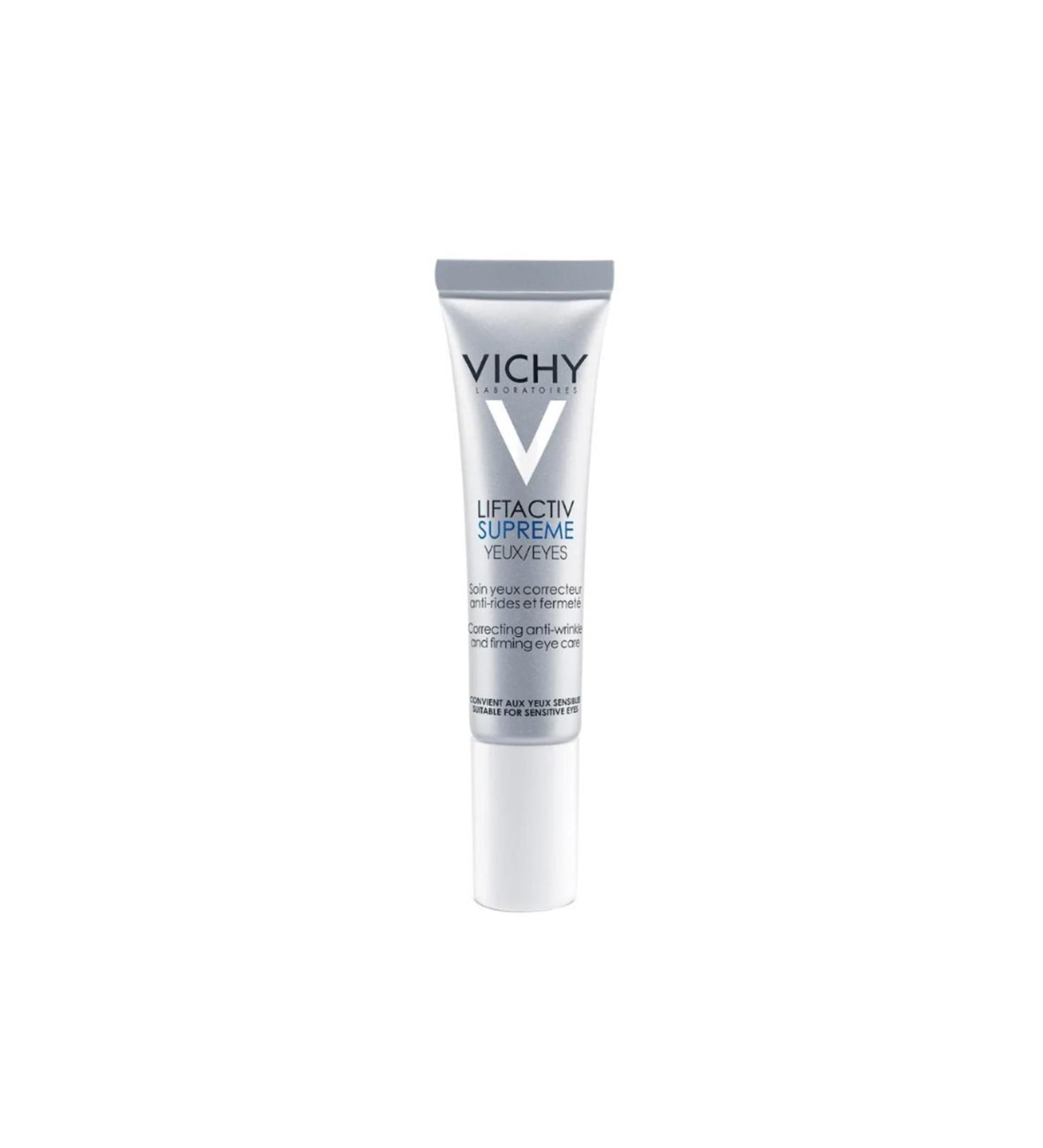 Vichy Liftactiv Supreme - Anti-Wrinkle Firming Eye Cream with Rhamnose and Caffeine 15 ml