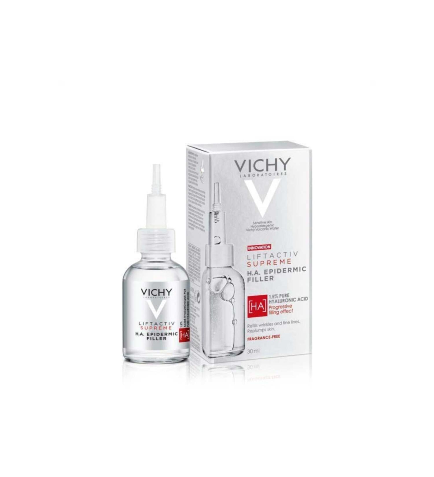 Vichy Liftactiv Supreme Ha Epidermic Filler Anti-Wrinkle Face and Eye Serum 30 ml