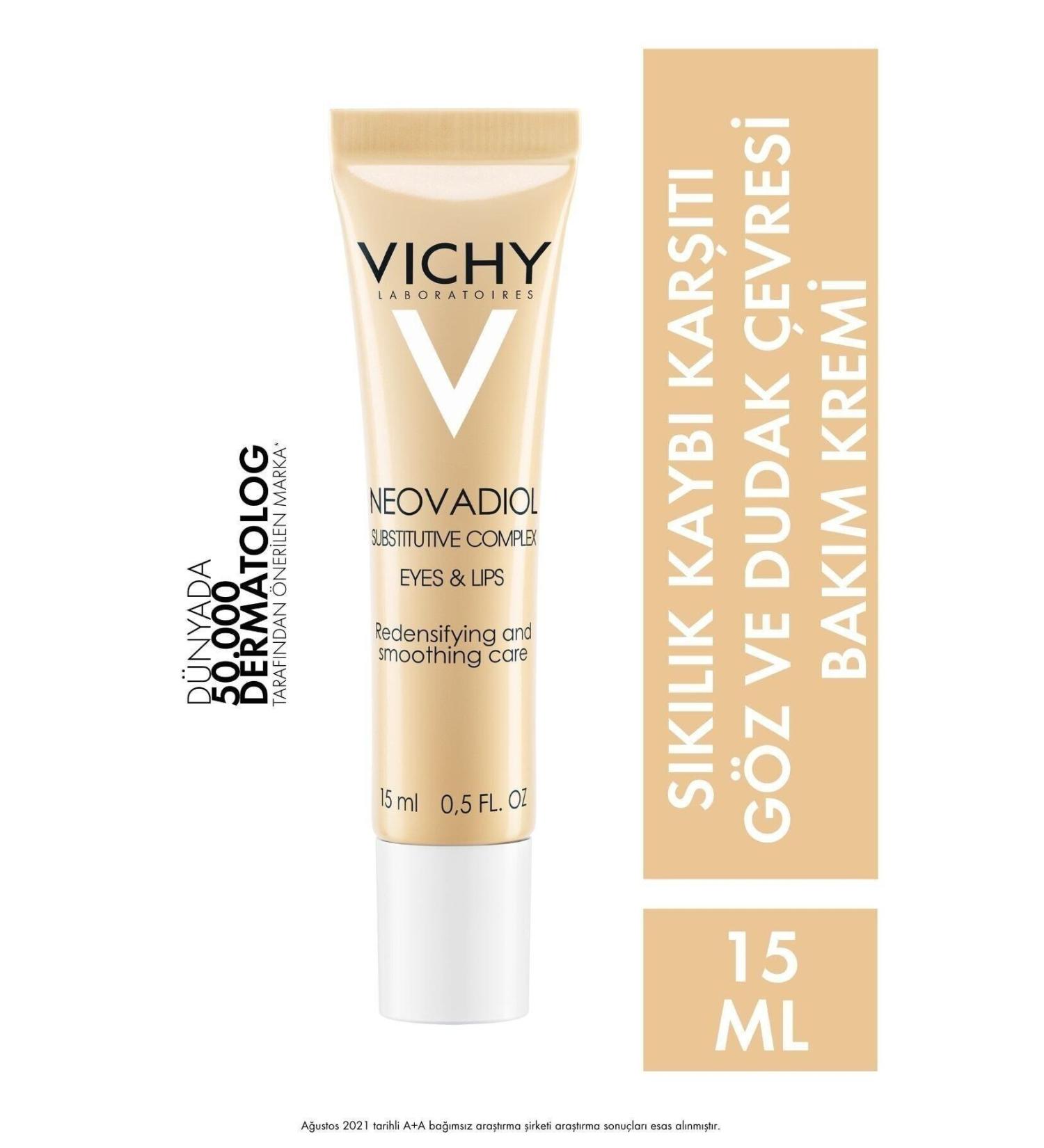 Vichy Neovadiol Firming and Revitalizing Eye Lip Care Cream 15ml GKProduct951