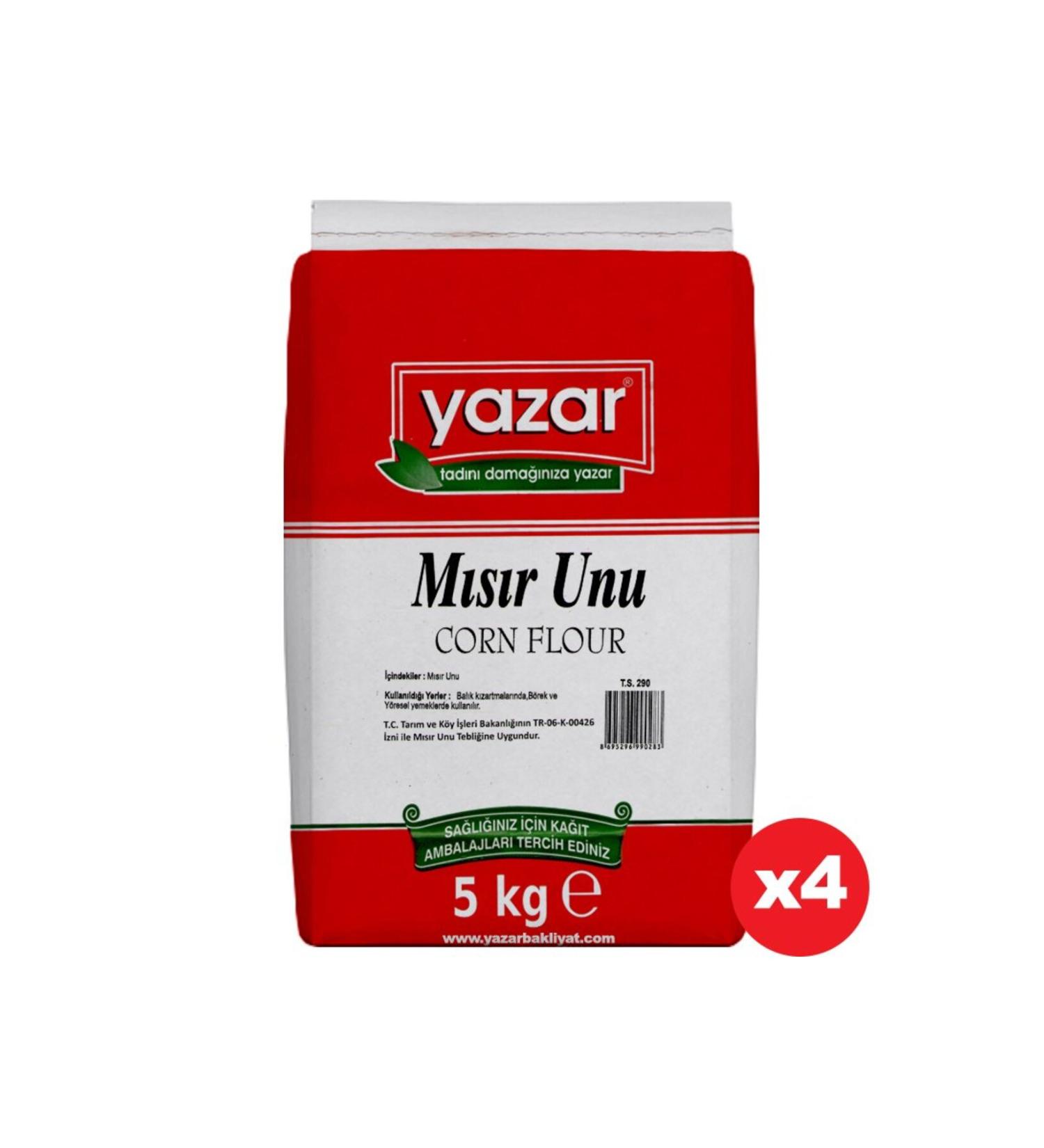 AUTHOR Corn Flour (GLUTEN-FREE) 5 Kg X 4 Packs