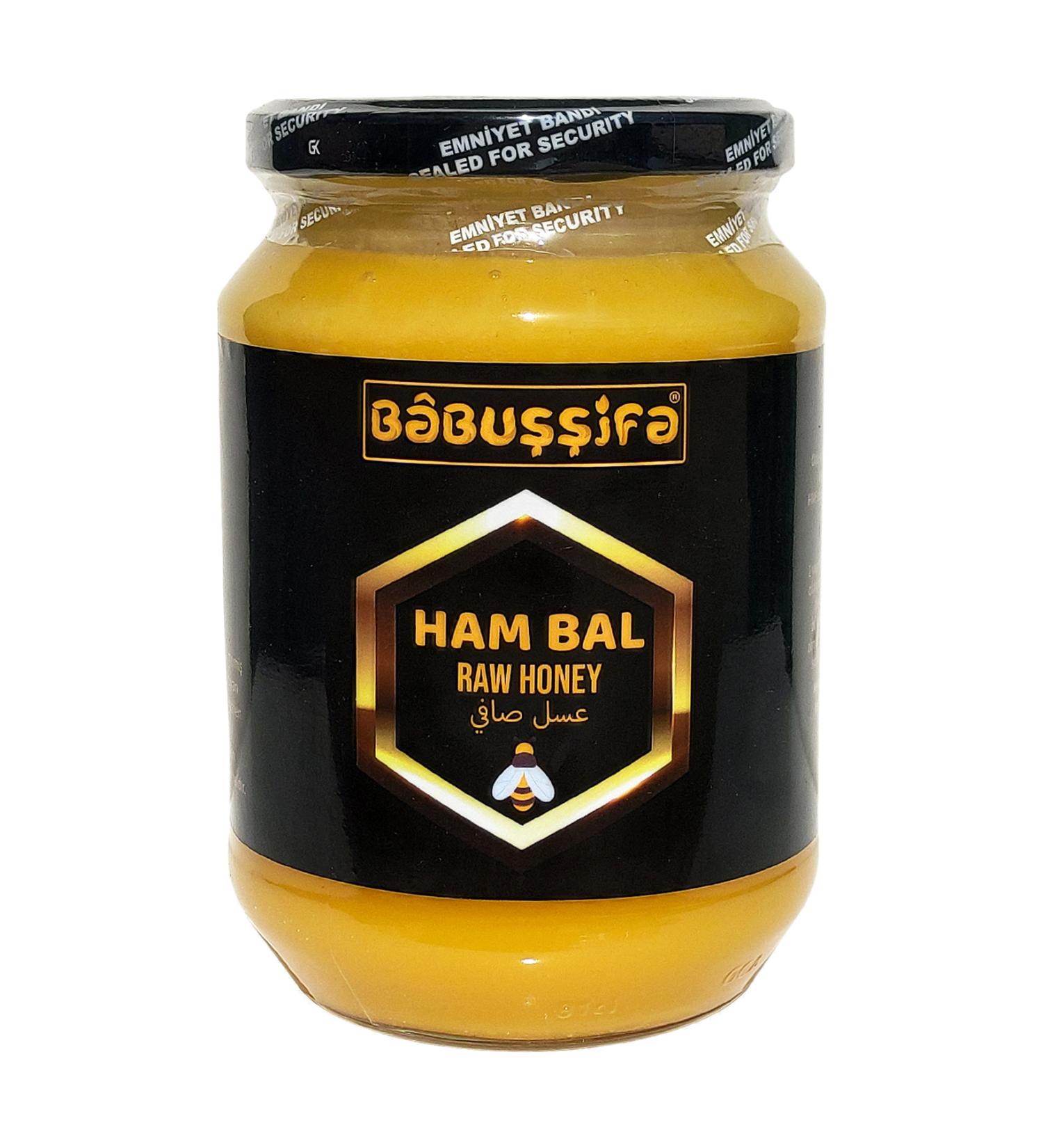 Bab ifa Natural Sugar-Free Glucose-Free Real Raw Wild Honey 1KG Cream Honey - White Honey