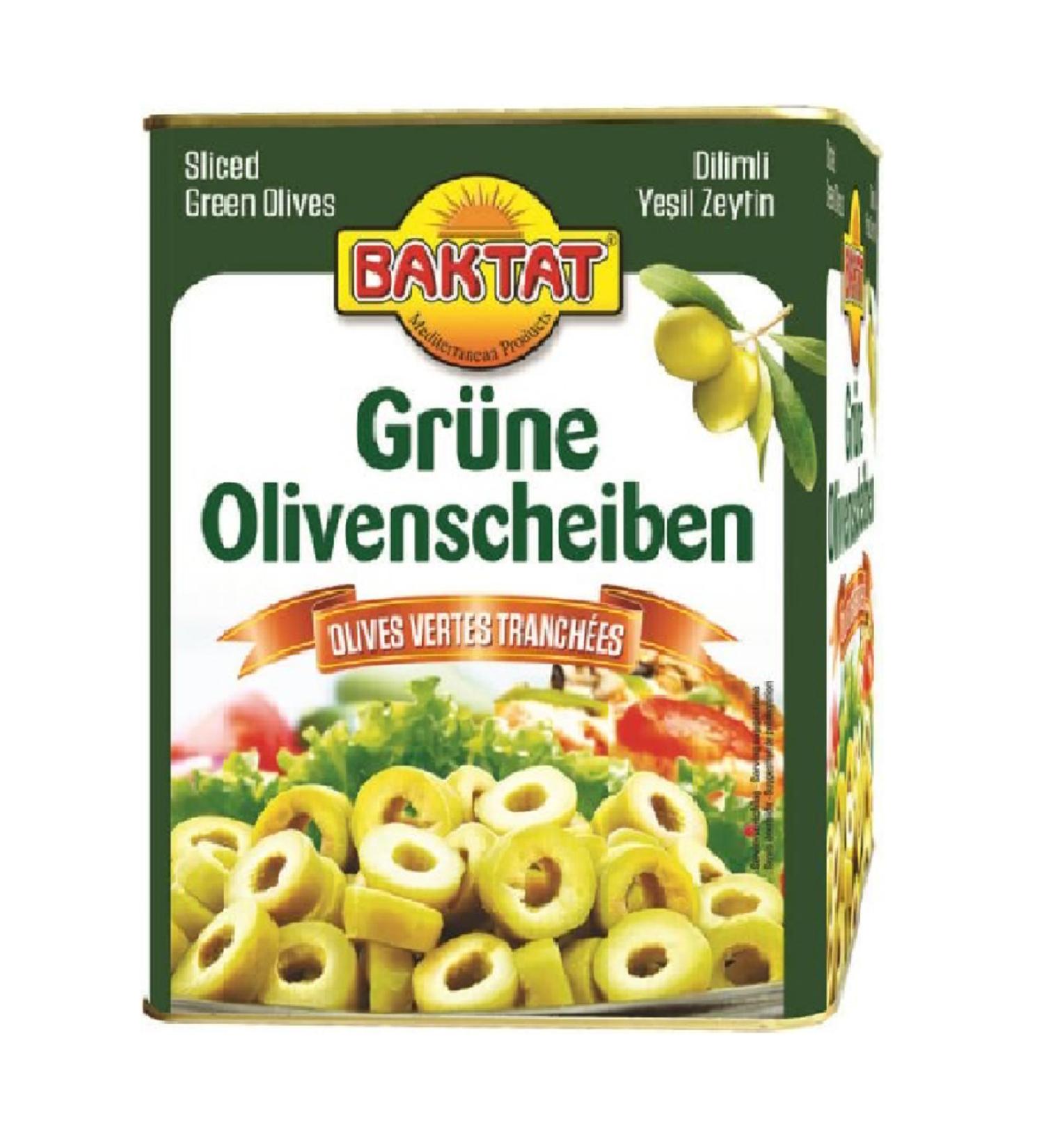 Baktat Sliced black olives 8 kg