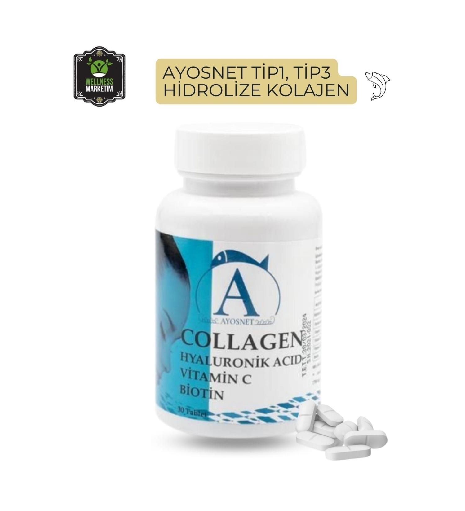 ayosnet Collagen 60 Tablets