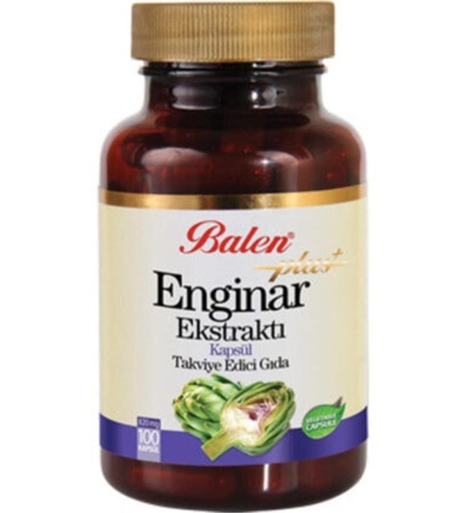 Balen Artichoke Extract Capsule 820mg 100pcs Herbal Food Supplement