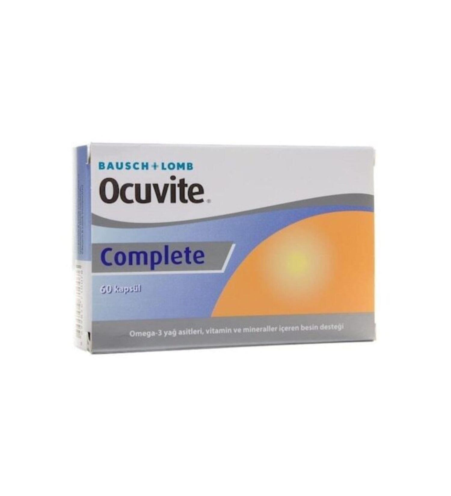 Bausch & Lomb Bausch&lomb Ocuvite Complete 60 Capsules