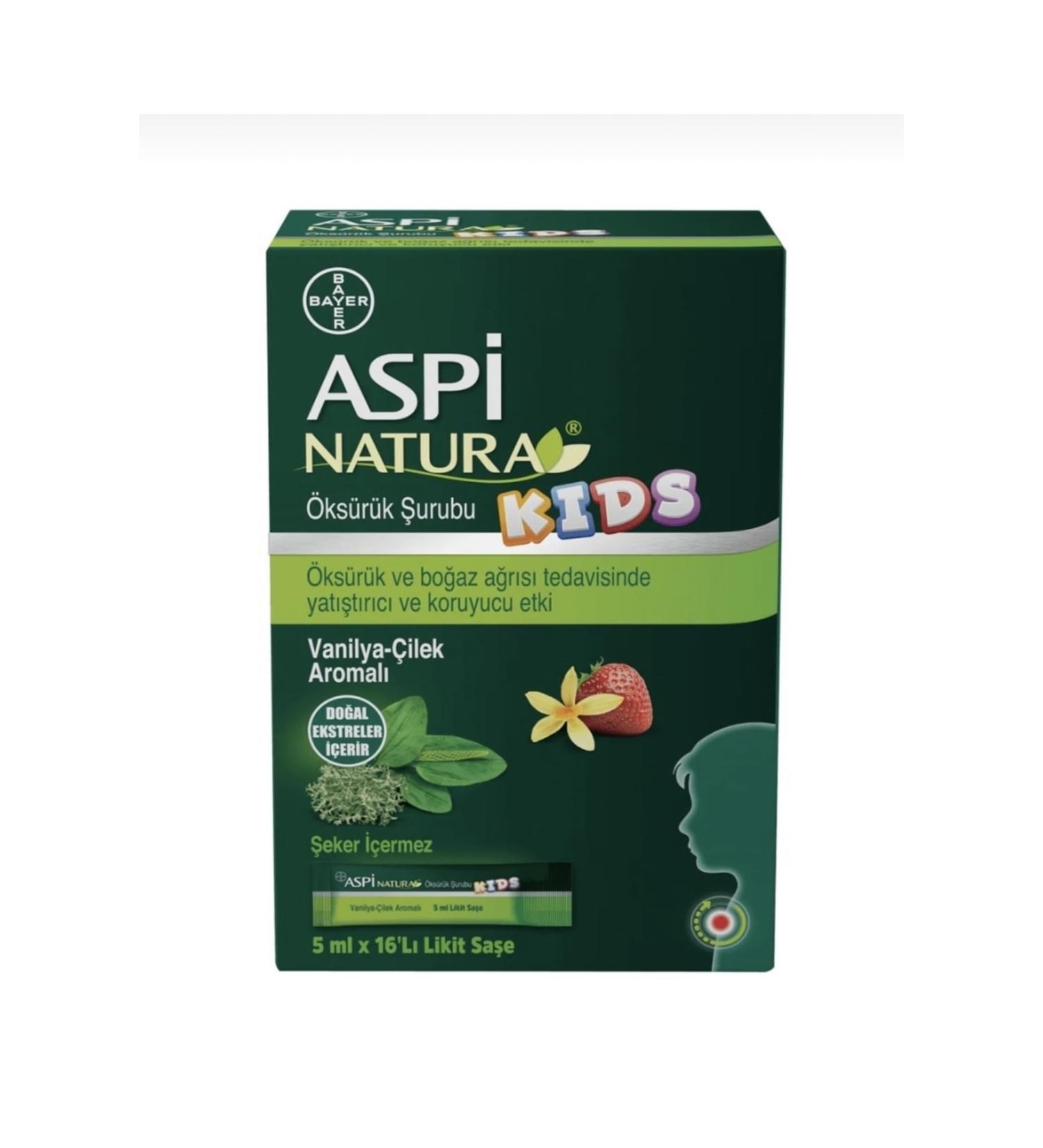 Bayer Aspinatura Junior Cough Syru Sach 5 ml