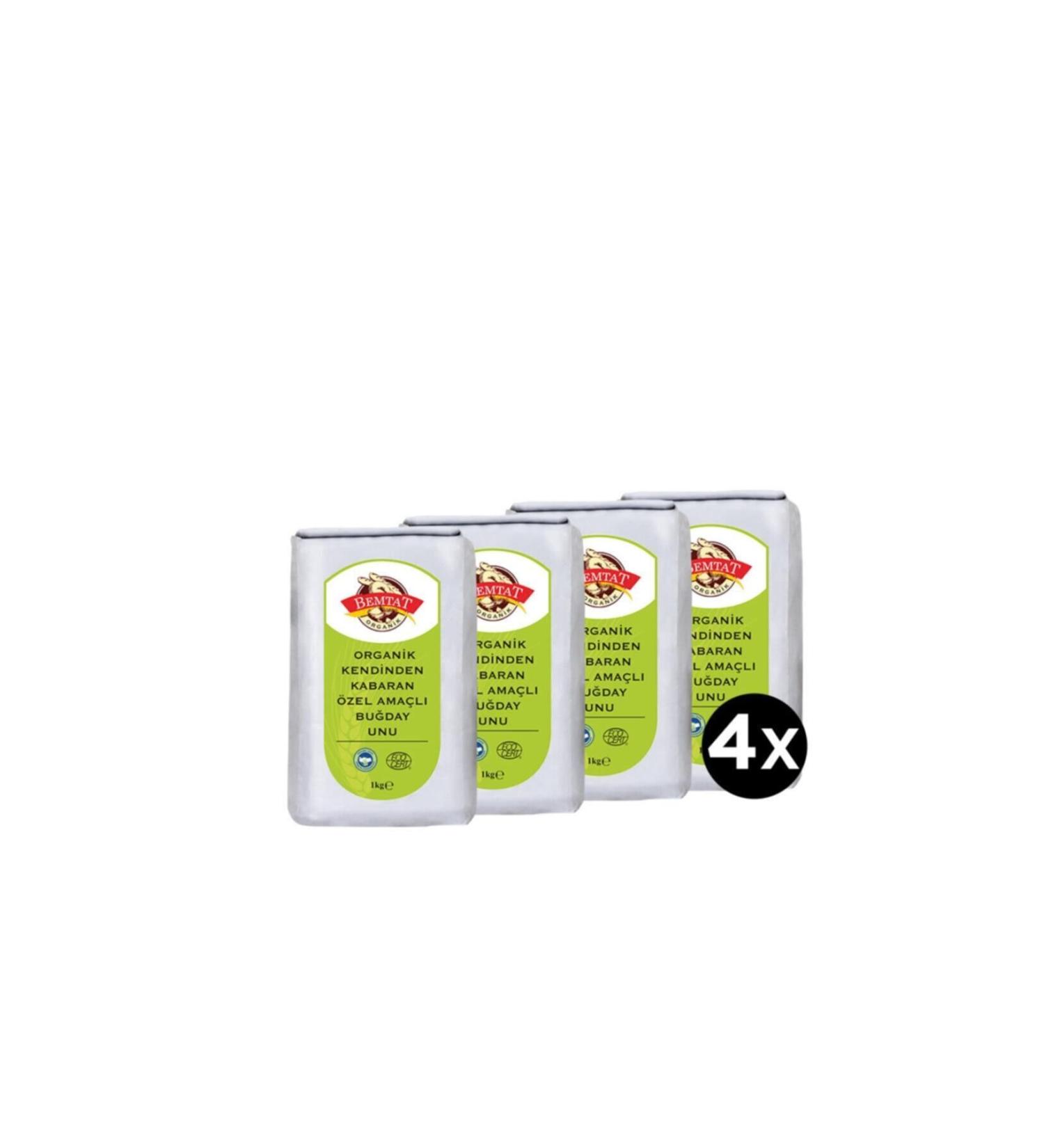Bemtat Organic Self-Rising Flour X4