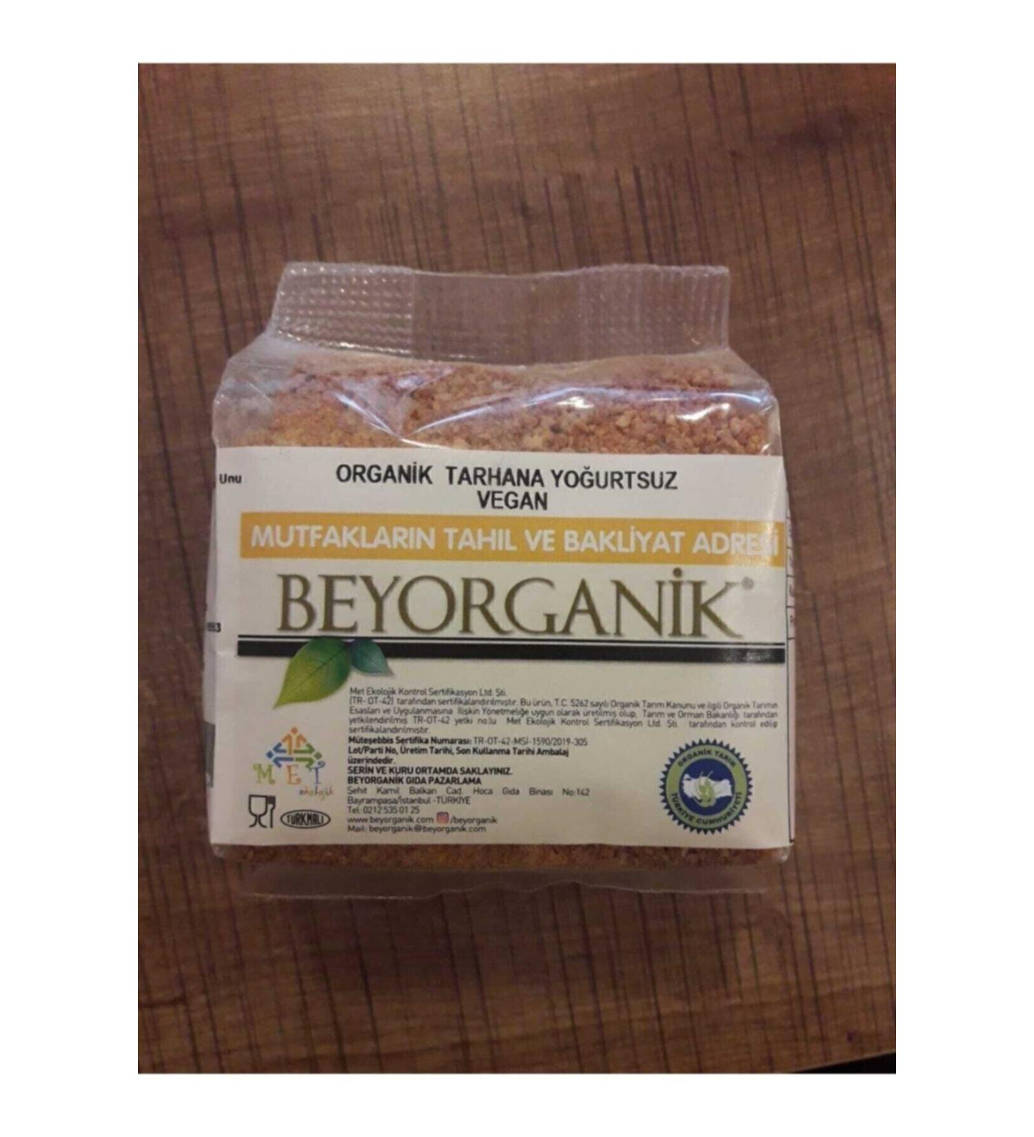 BEYORGANIC Organic Tarhana Yogurt-Free Vegan 300 G