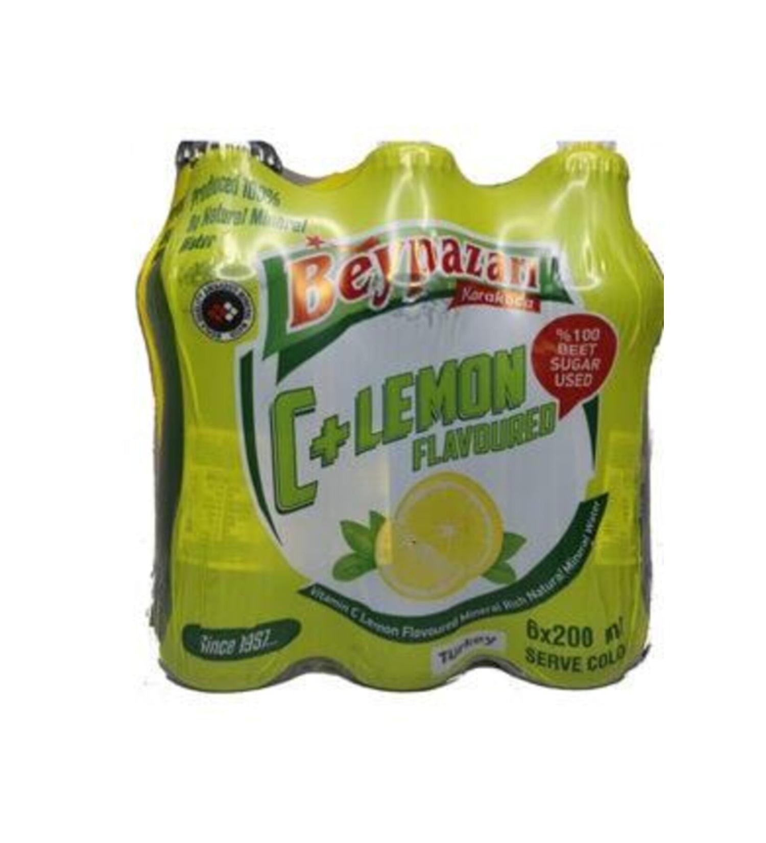 Beypazar Vitamin C Lemon Mineral Water 200ml X 6 Pieces