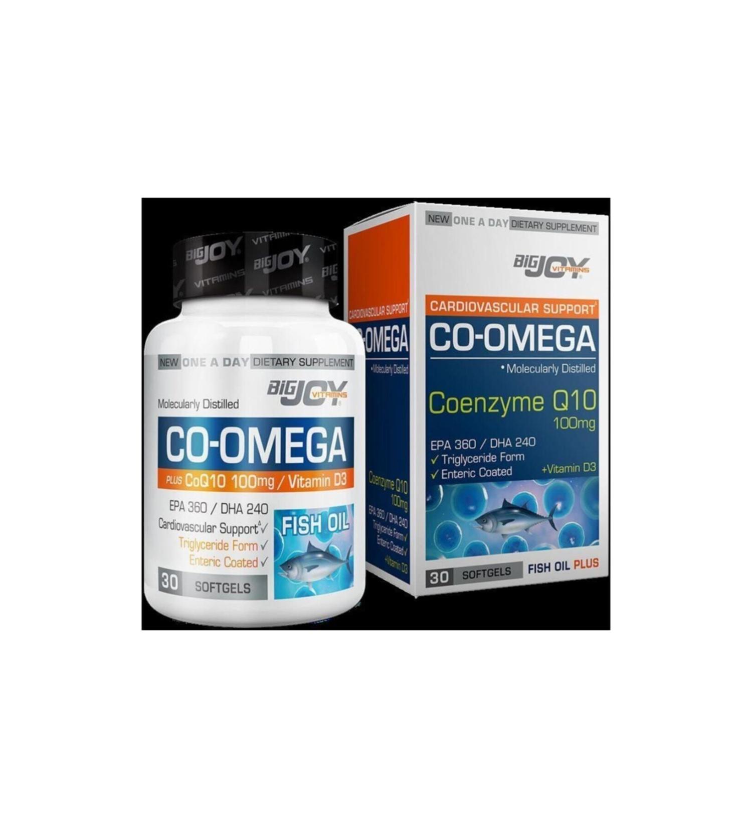 Bigjoy Sports Vitamins Co-omega 30 Soft Gel Capsule