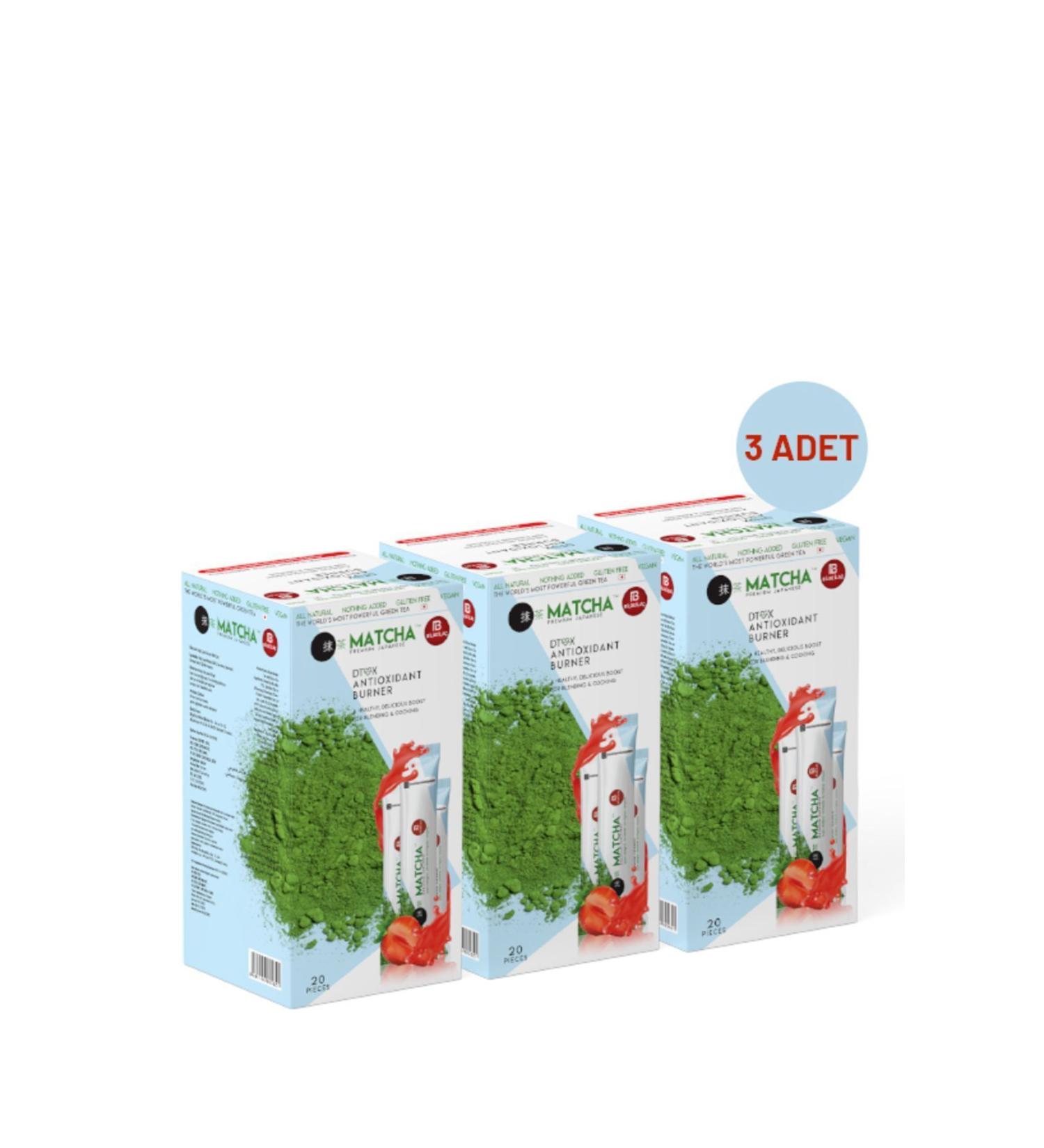 Bilge la Matcha Premium Japanese Premium Japanese Strawberry Flavored Tea 2 Boxes