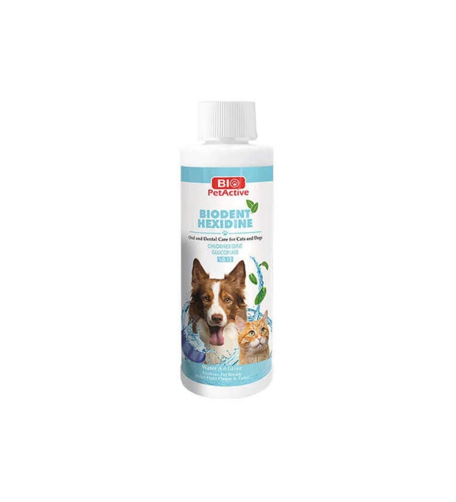 Bio PetActive Biodent Hexidine Cat and Dog Oral and Dental Care Solution 250 ml