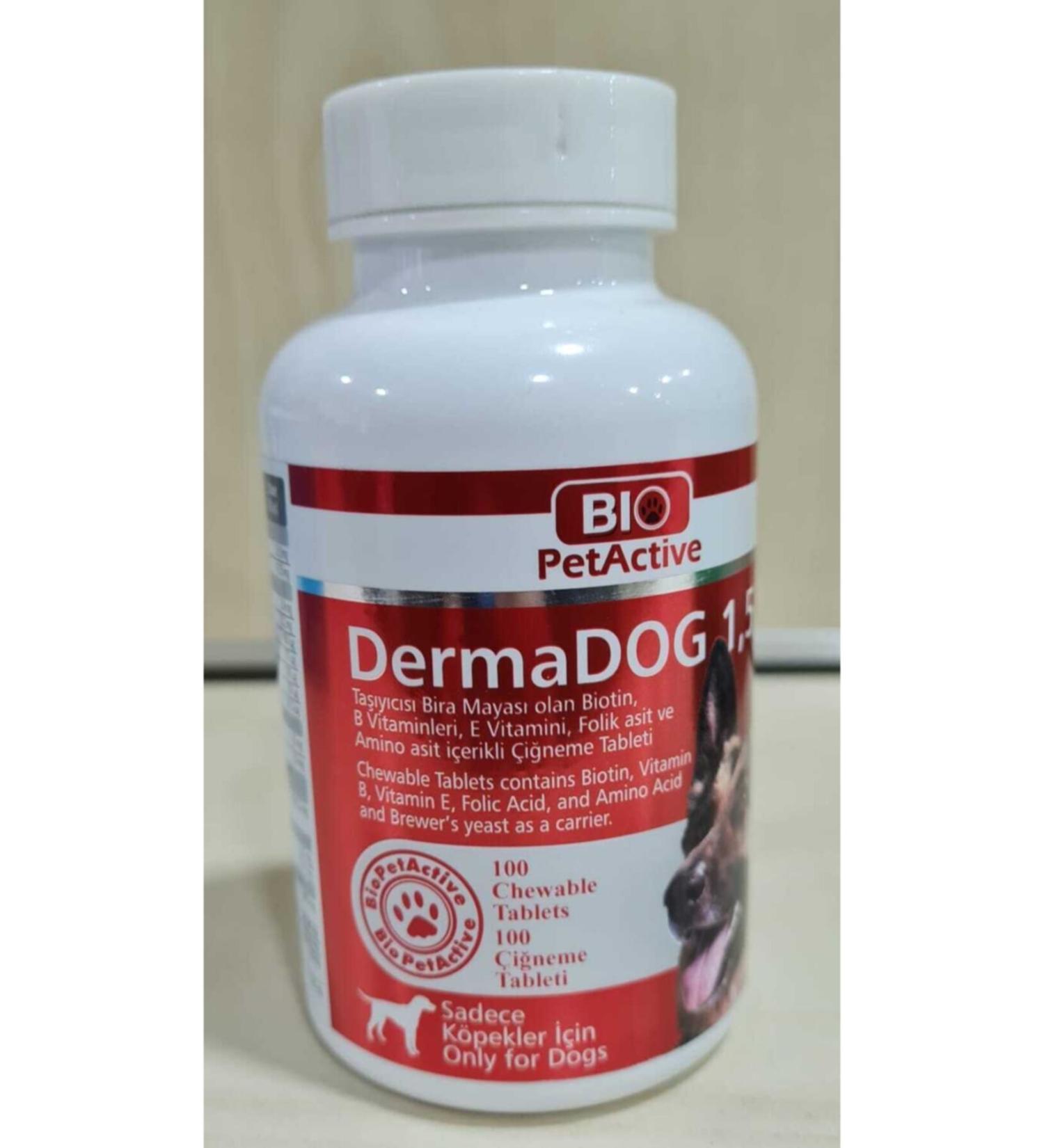 Bio PetActive Dermadog 1.5-50 Tablets