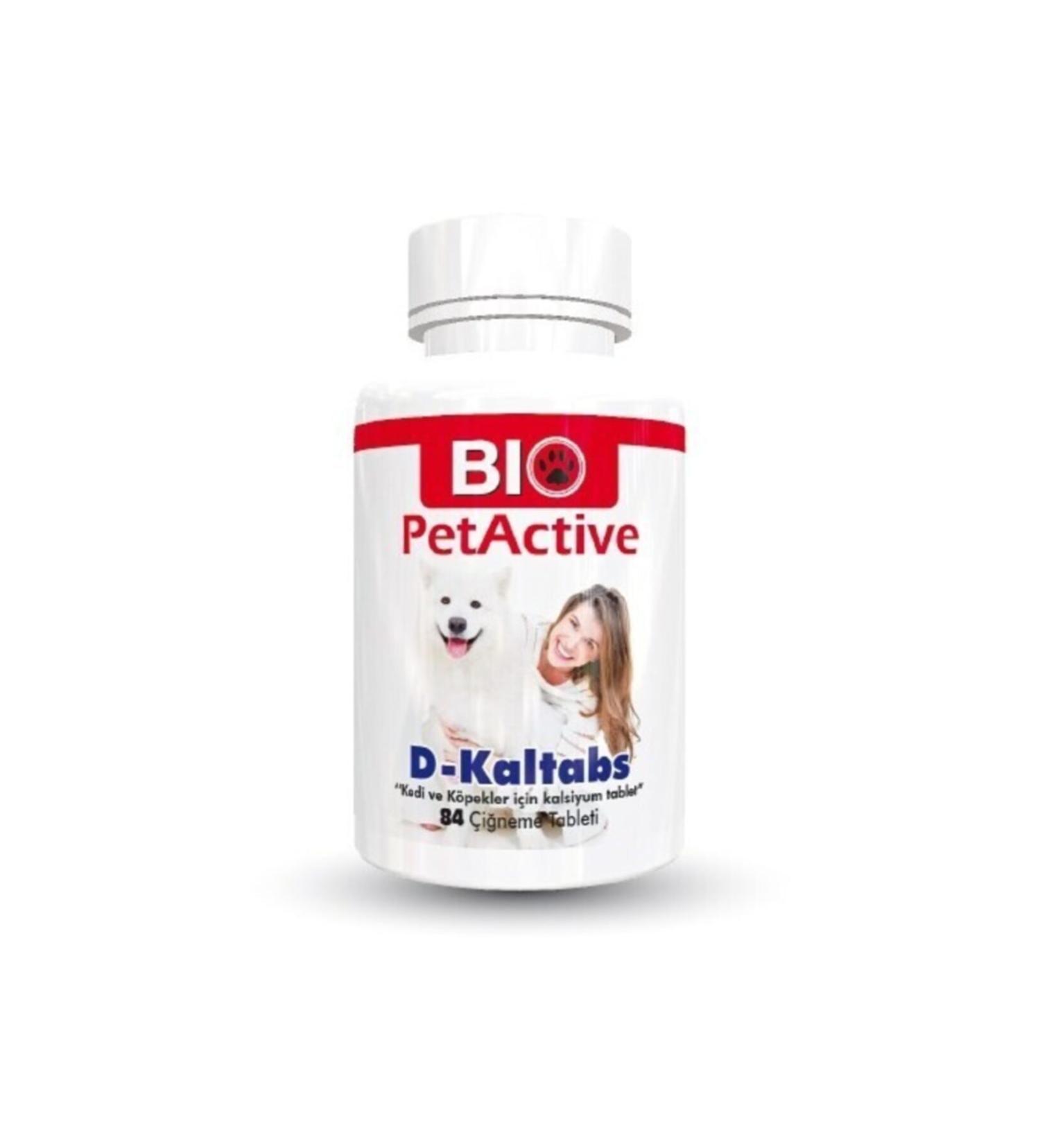 Bio PetActive D-kaltabs 84 Tablets