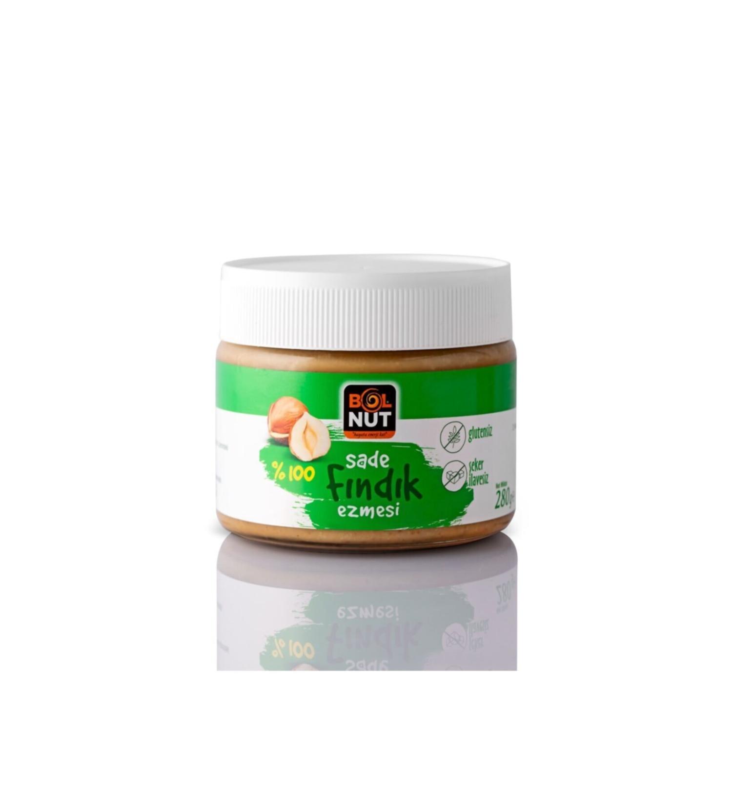 Bolnut 1 Kilo Sugar-Free Plain 0 Hazelnut Paste