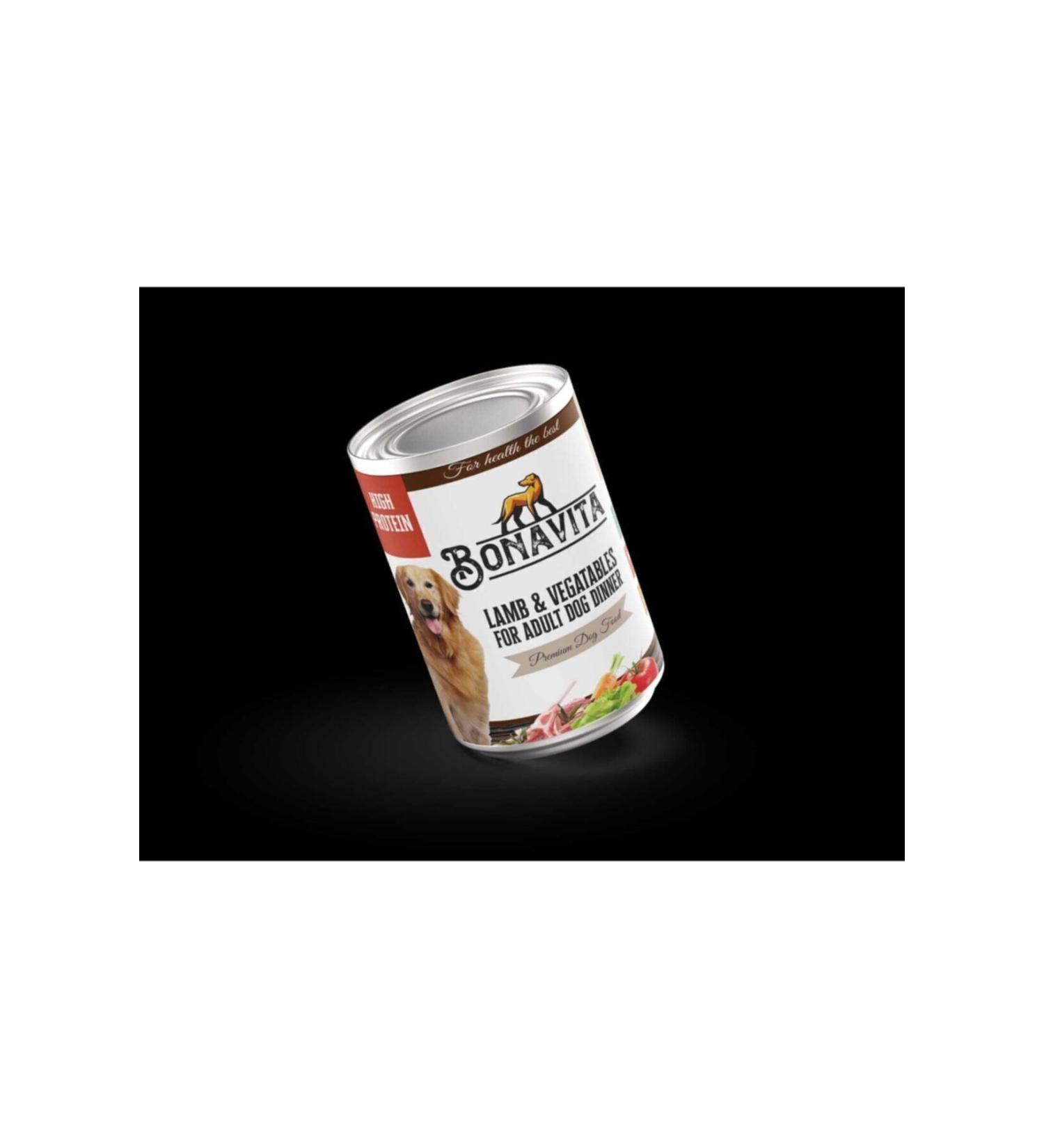 bonavitaa 12 Li Bonavita Lamb Adult Dog Food 400g